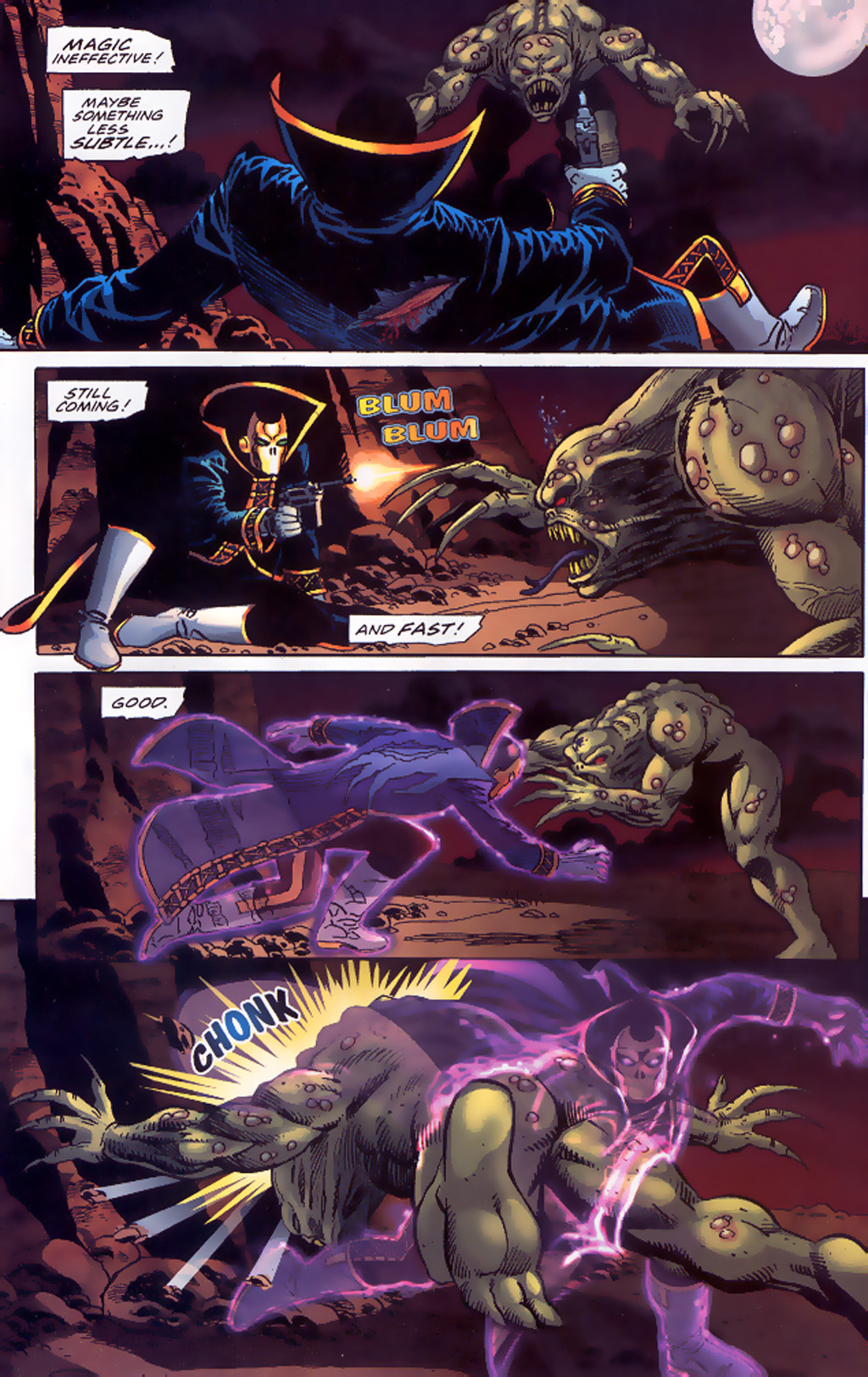 Read online Deathmask comic -  Issue #3 - 21