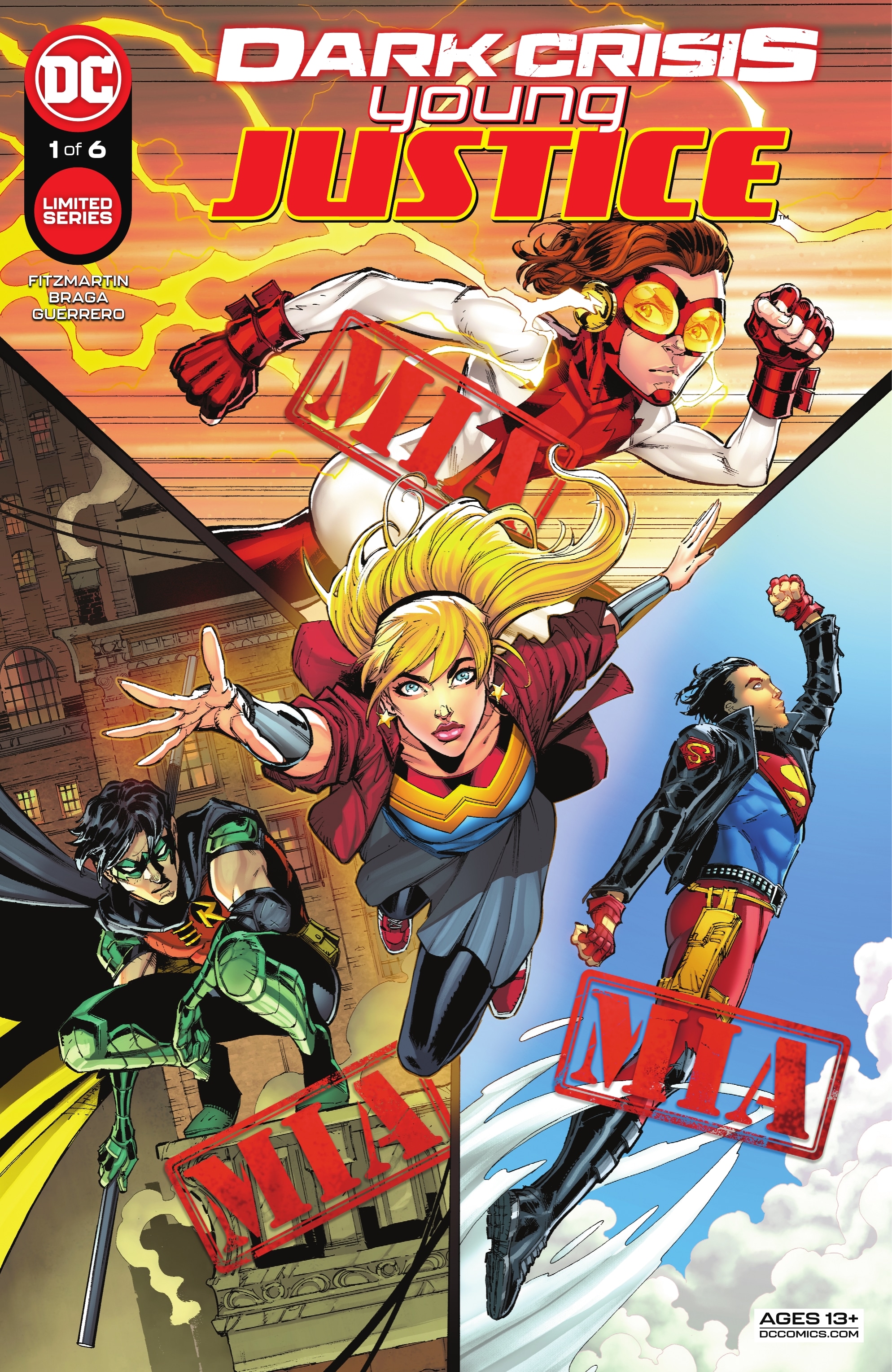Read online Dark Crisis: Young Justice comic -  Issue #1 - 1