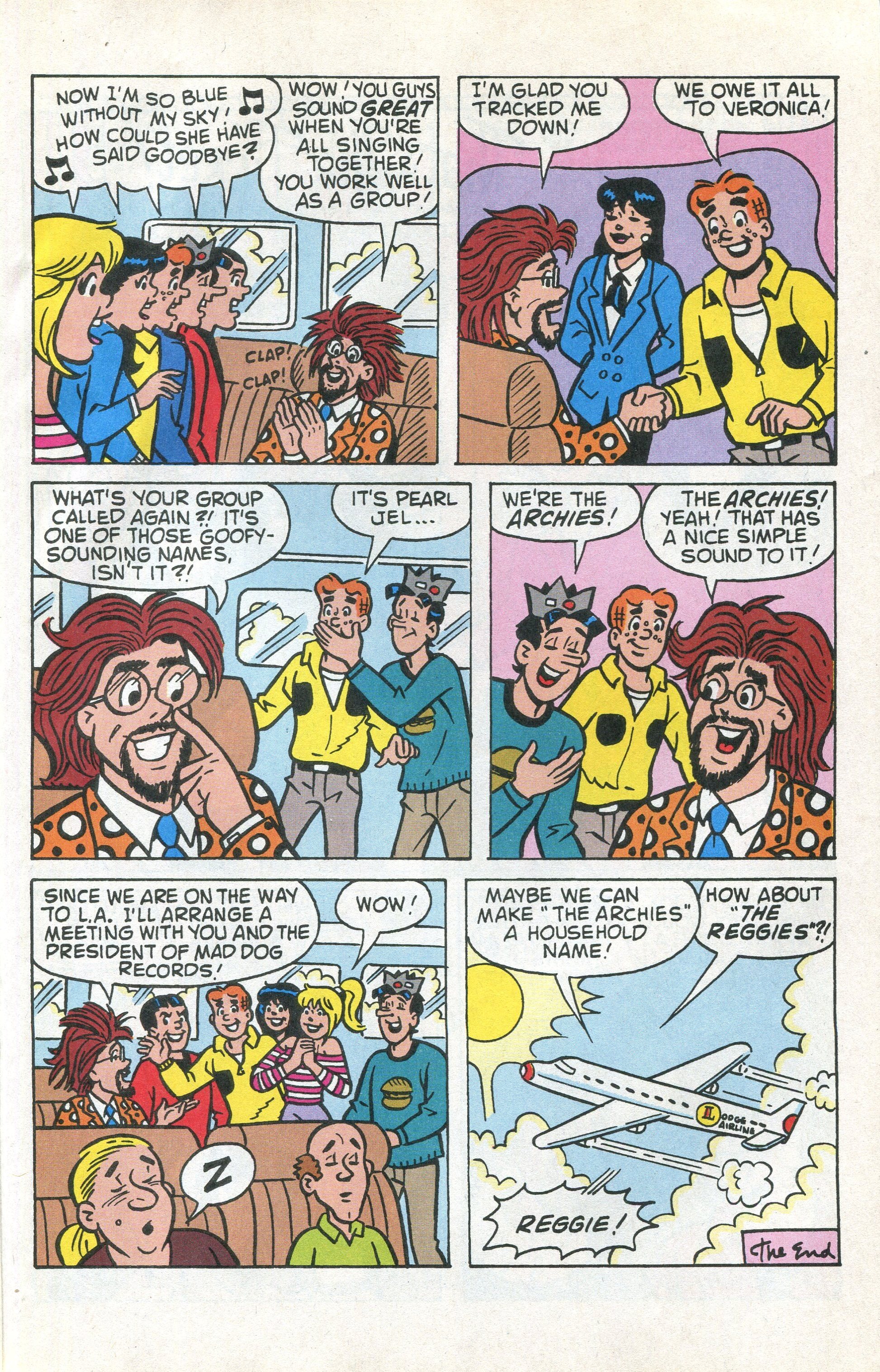 Read online Archie's Ten Issue Collector's Set comic -  Issue #10 - 13