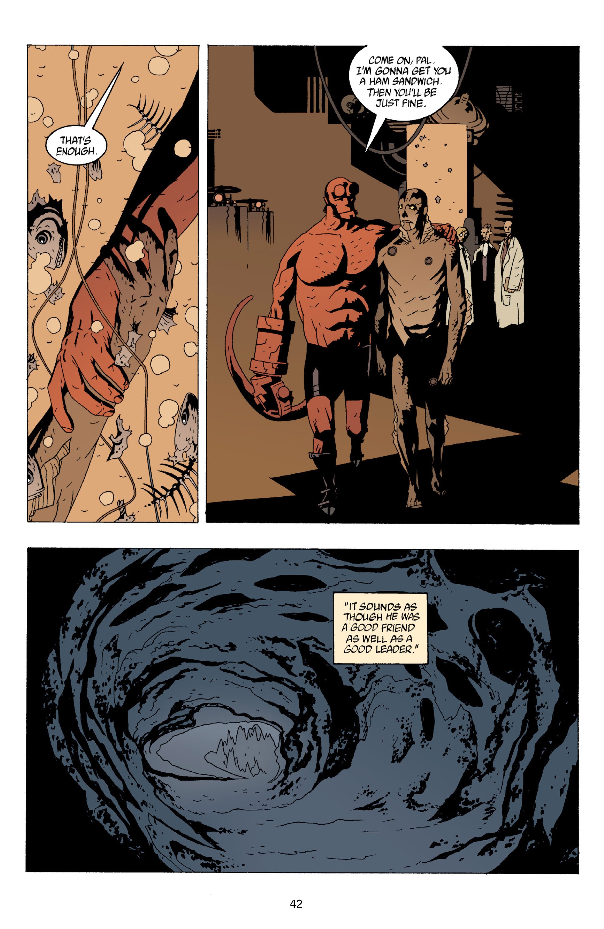 Read online B.P.R.D.: Plague of Frogs (2011) comic -  Issue # TPB 1 (Part 1) - 44