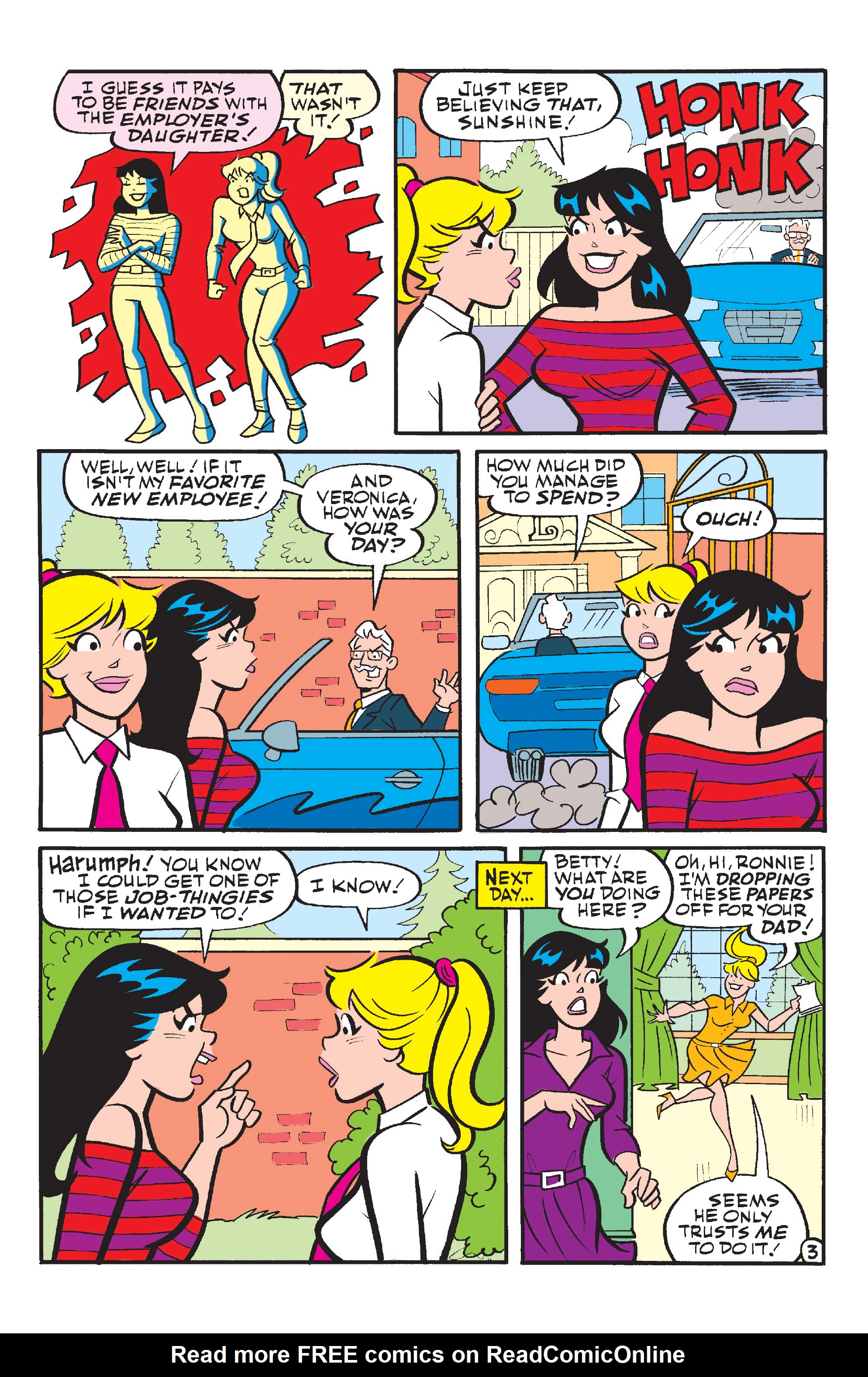 Read online Betty & Veronica Best Friends Forever: At Movies comic -  Issue #4 - 5