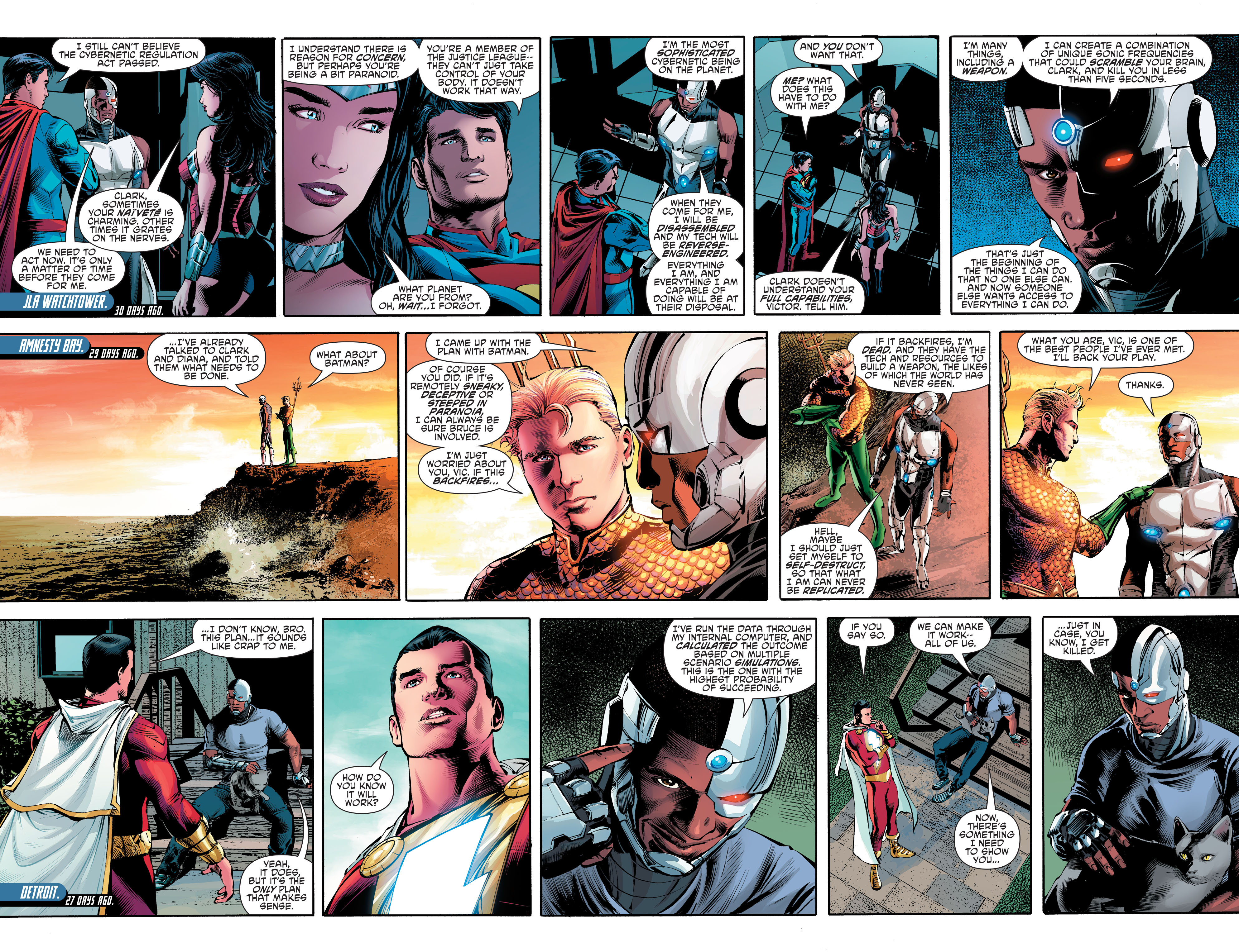 Read online Cyborg (2015) comic -  Issue #9 - 14