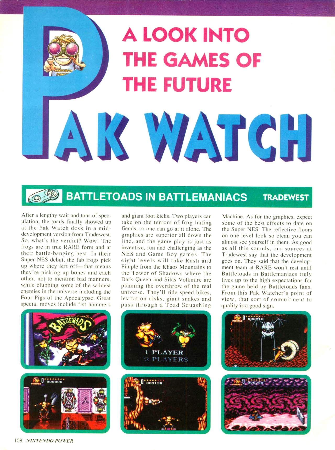 Read online Nintendo Power comic -  Issue #46 - 119