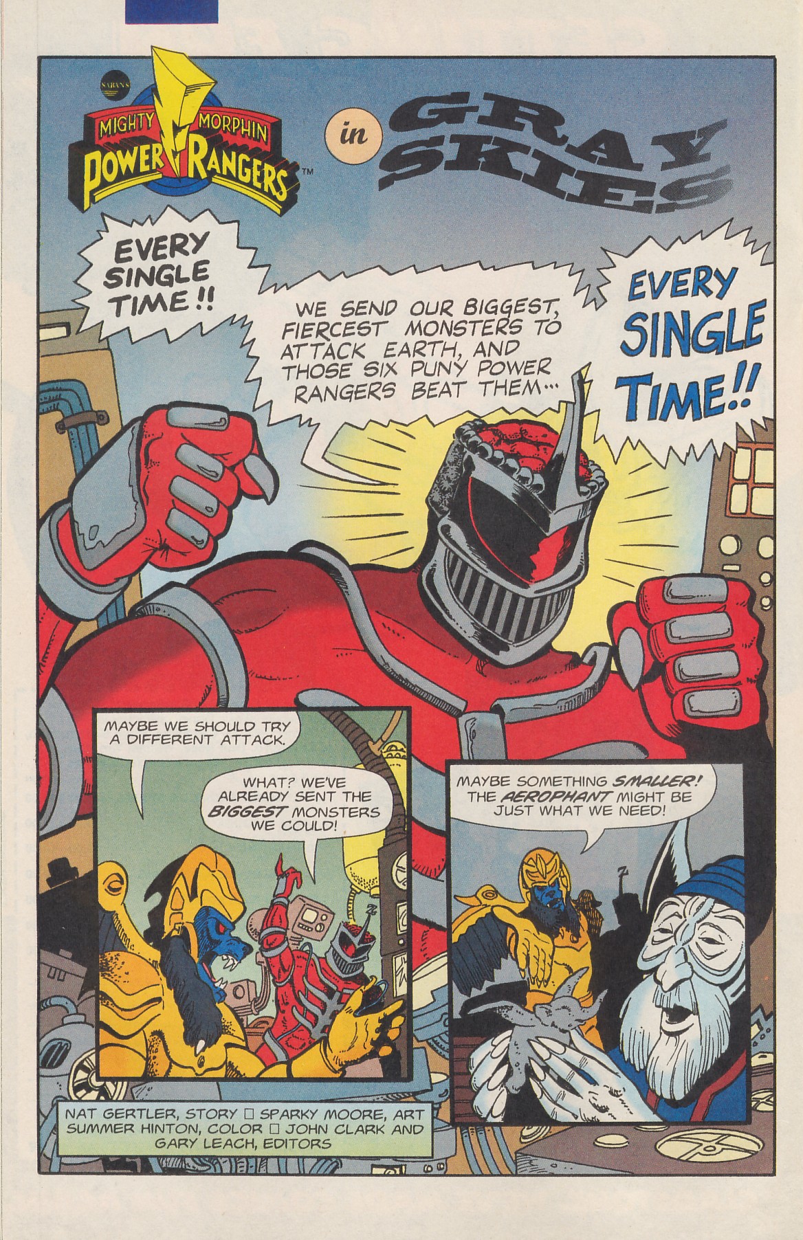 Read online Saban's Mighty Morphin Power Rangers (1995) comic -  Issue #3 - 22