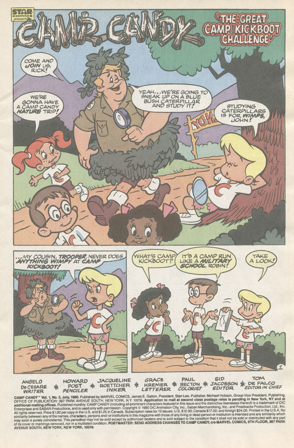 Read online Camp Candy comic -  Issue #3 - 3