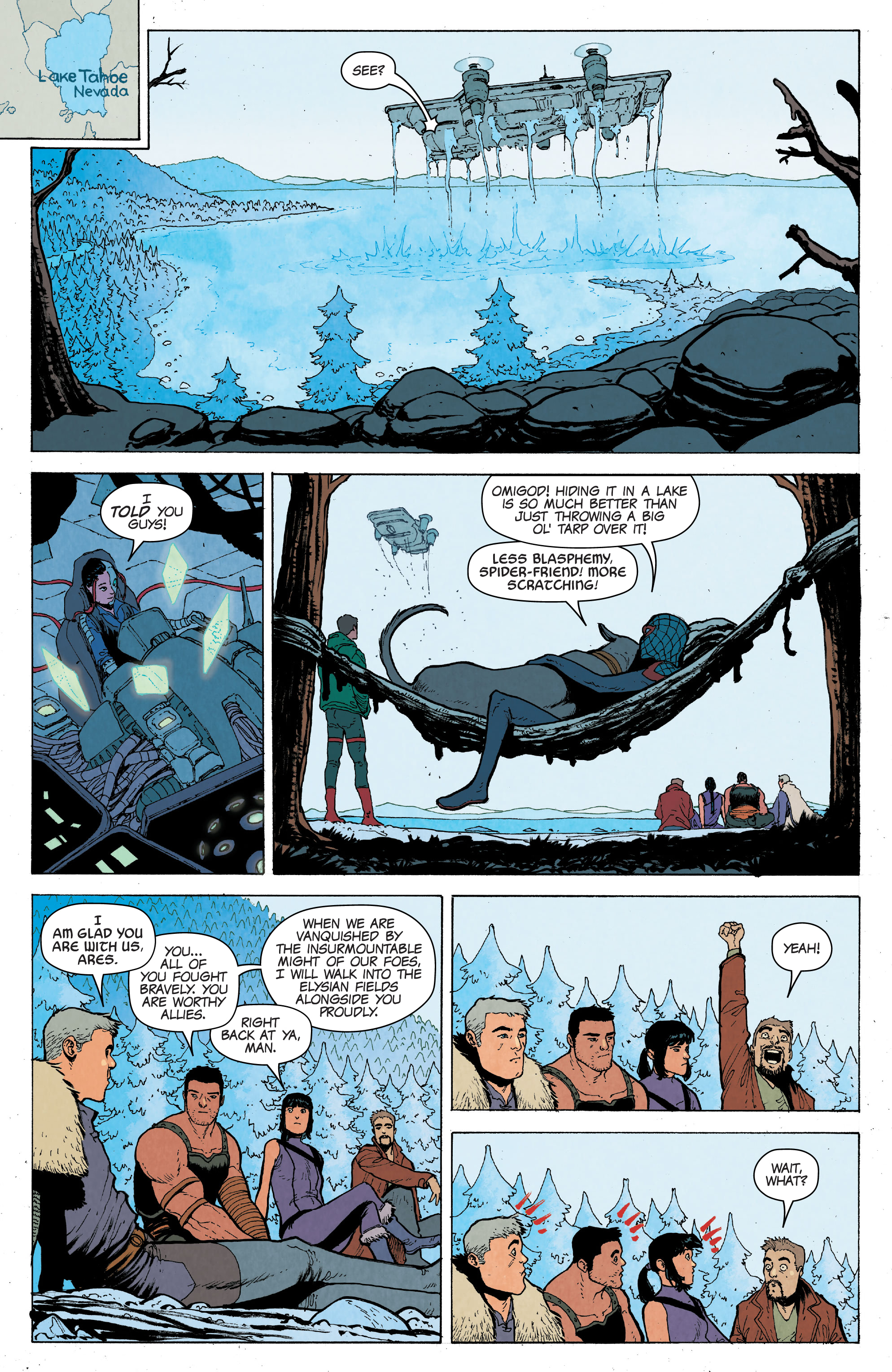 Read online Hawkeye: Team Spirit comic -  Issue # TPB (Part 3) - 26