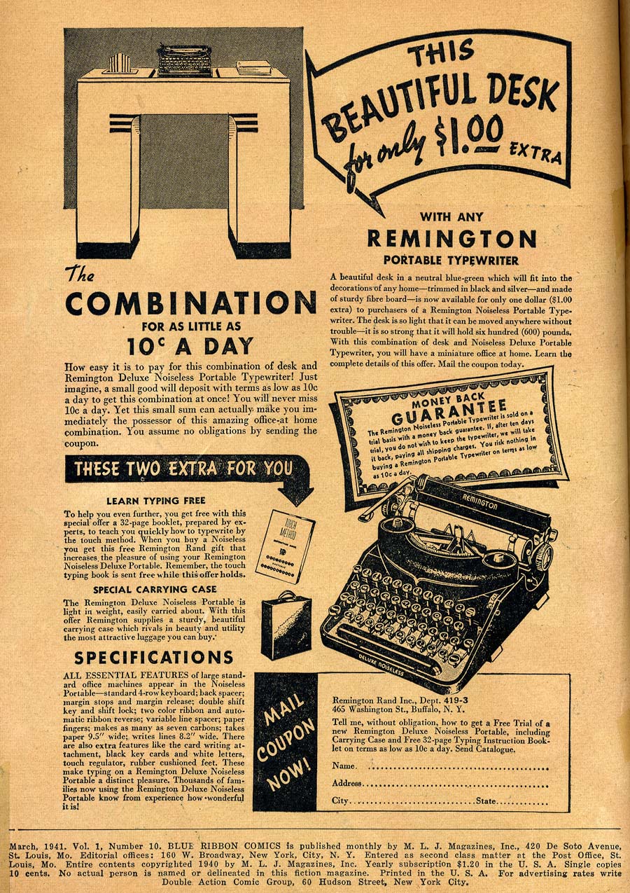 Read online Blue Ribbon Comics (1939) comic -  Issue #10 - 2
