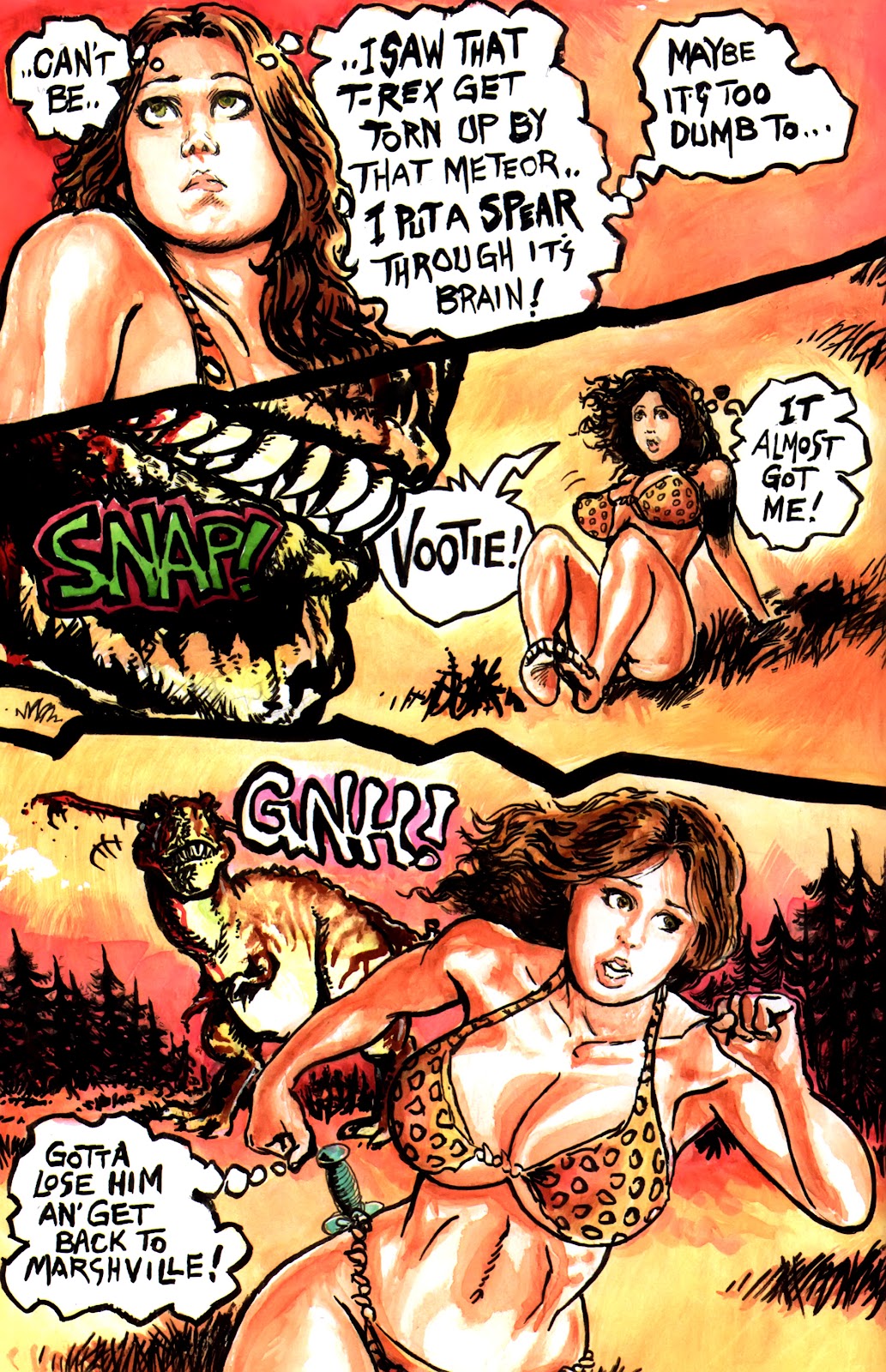 Cavewoman: The Zombie Situation issue 1 - Page 4