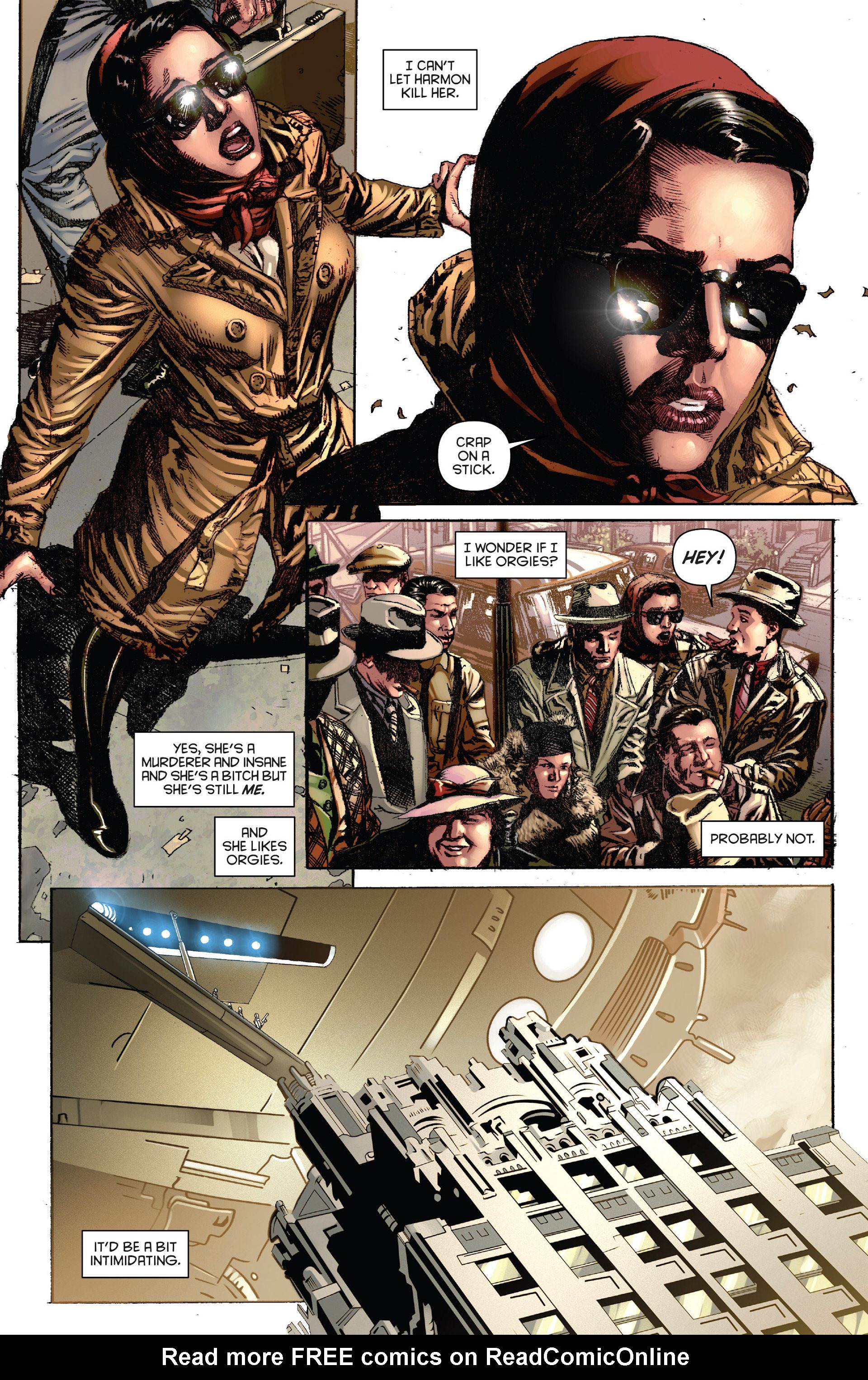 Read online Miss Fury (2013) comic -  Issue #8 - 7