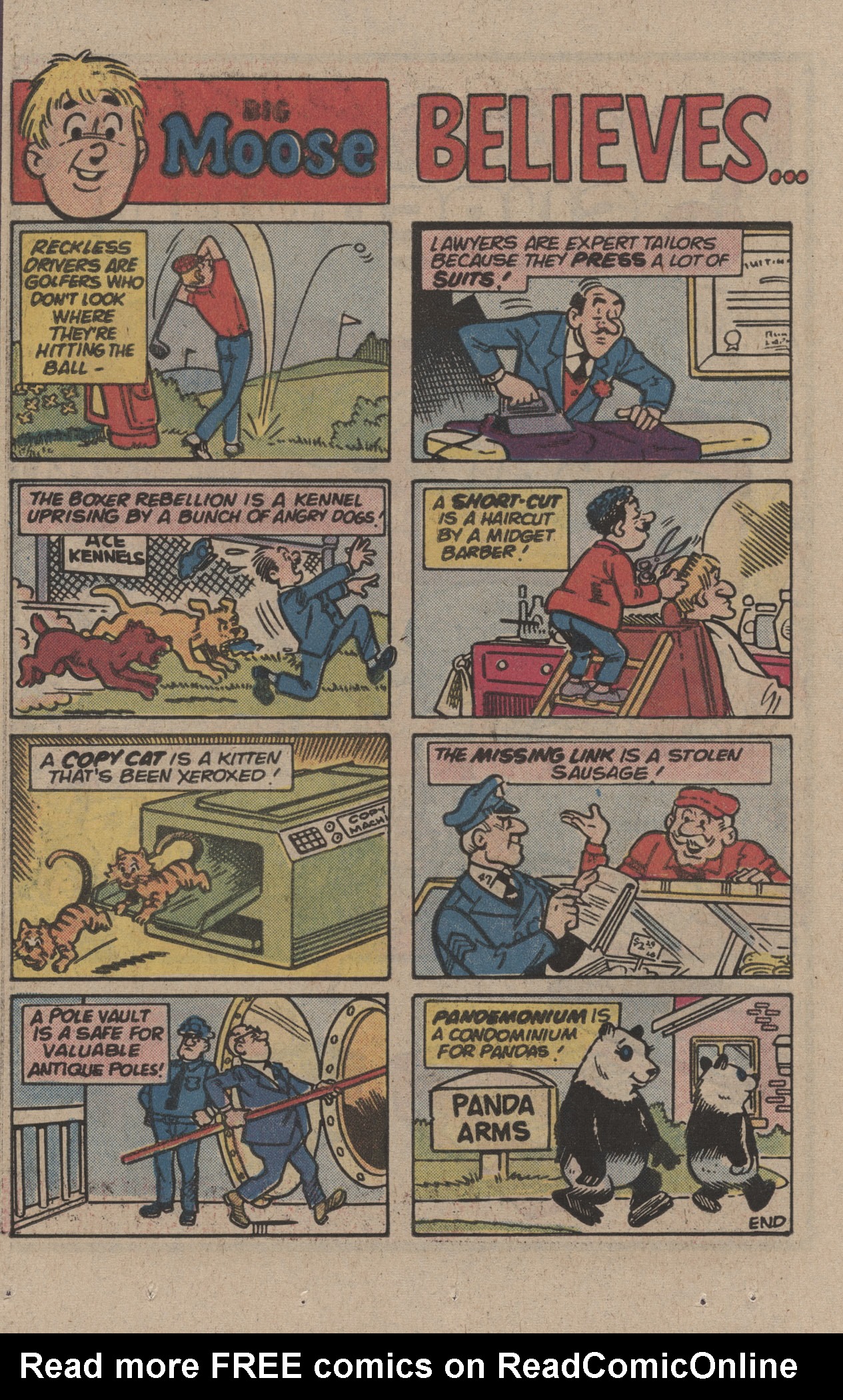 Read online Archie's Joke Book Magazine comic -  Issue #287 - 26