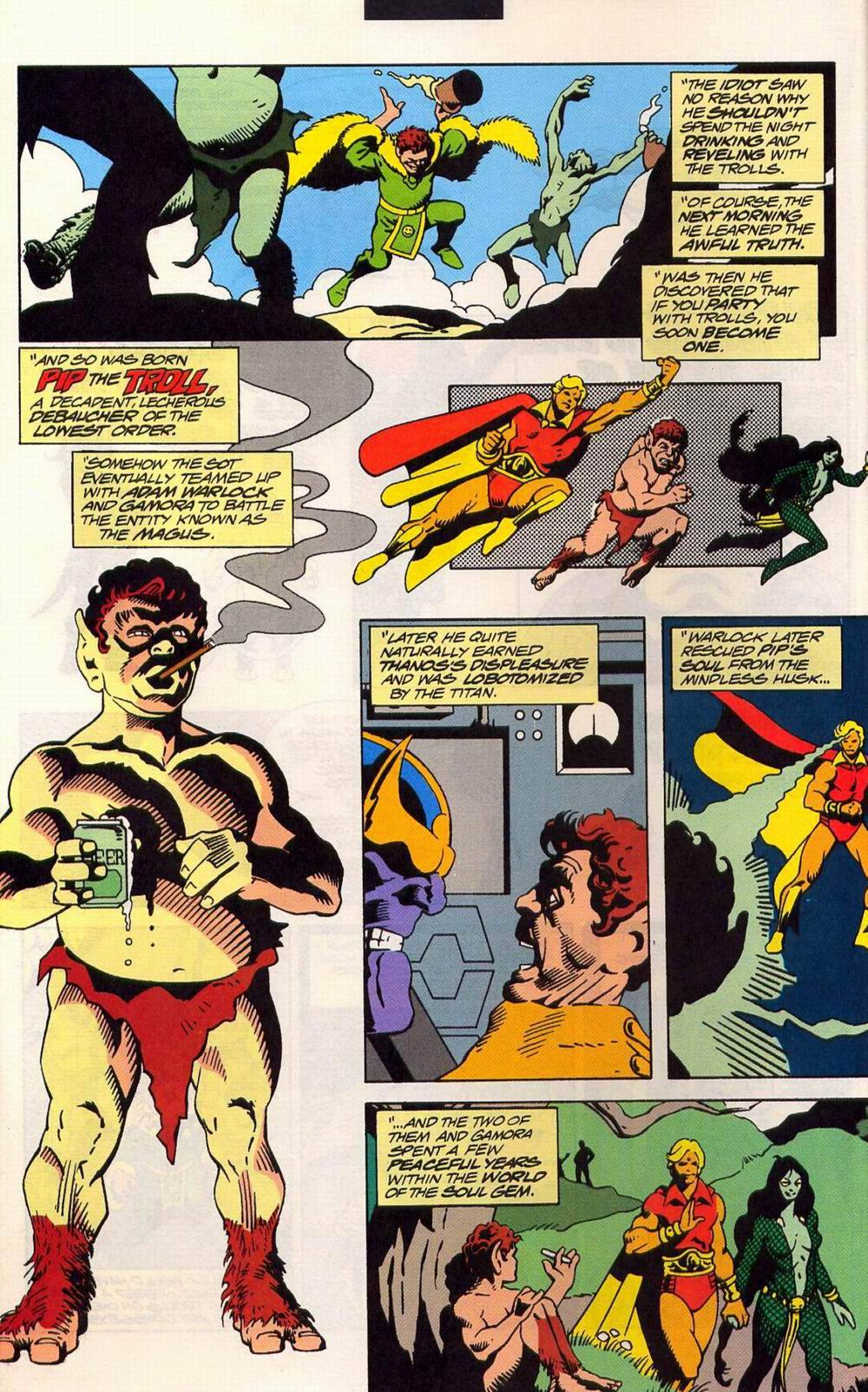 Read online Warlock and the Infinity Watch comic -  Issue #11 - 8