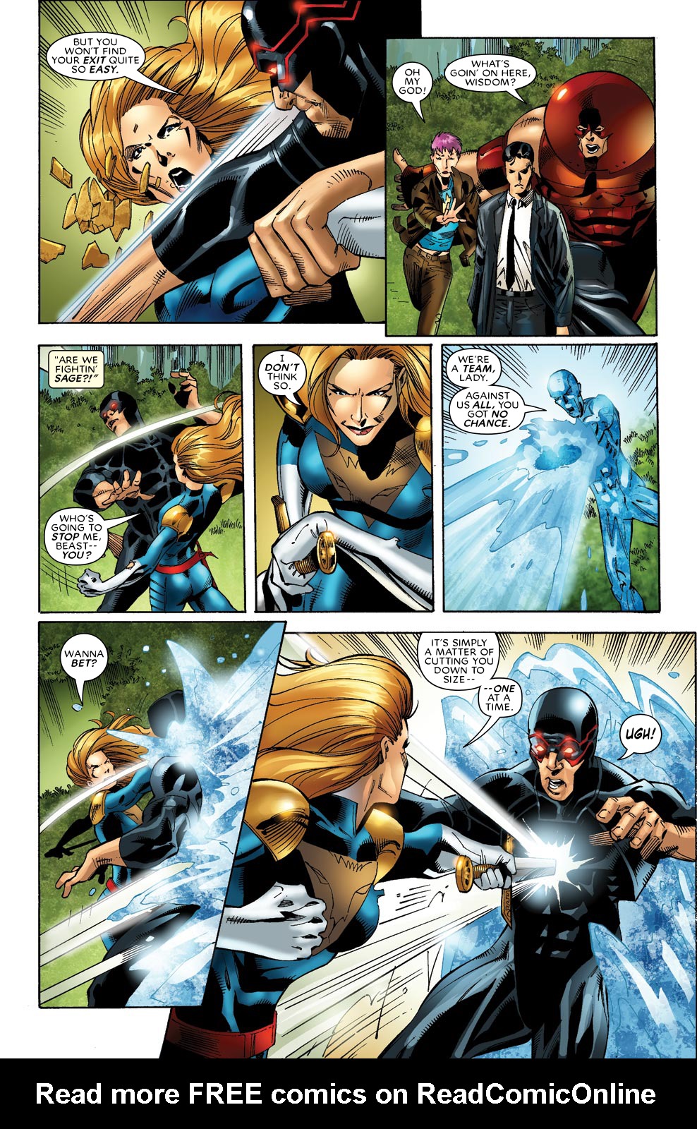 Read online New Excalibur comic -  Issue #22 - 19