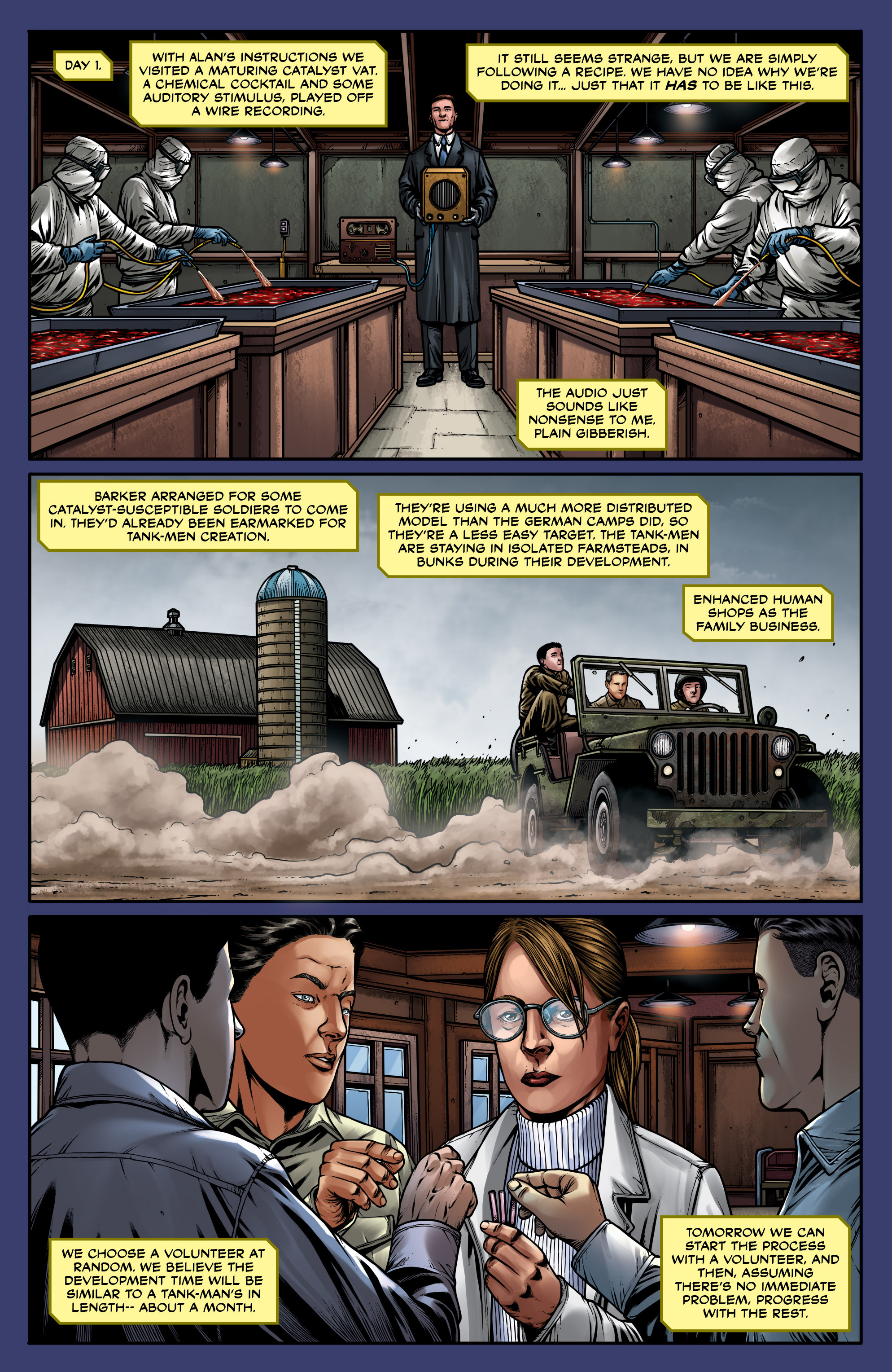 Read online Uber: Invasion comic -  Issue #5 - 12