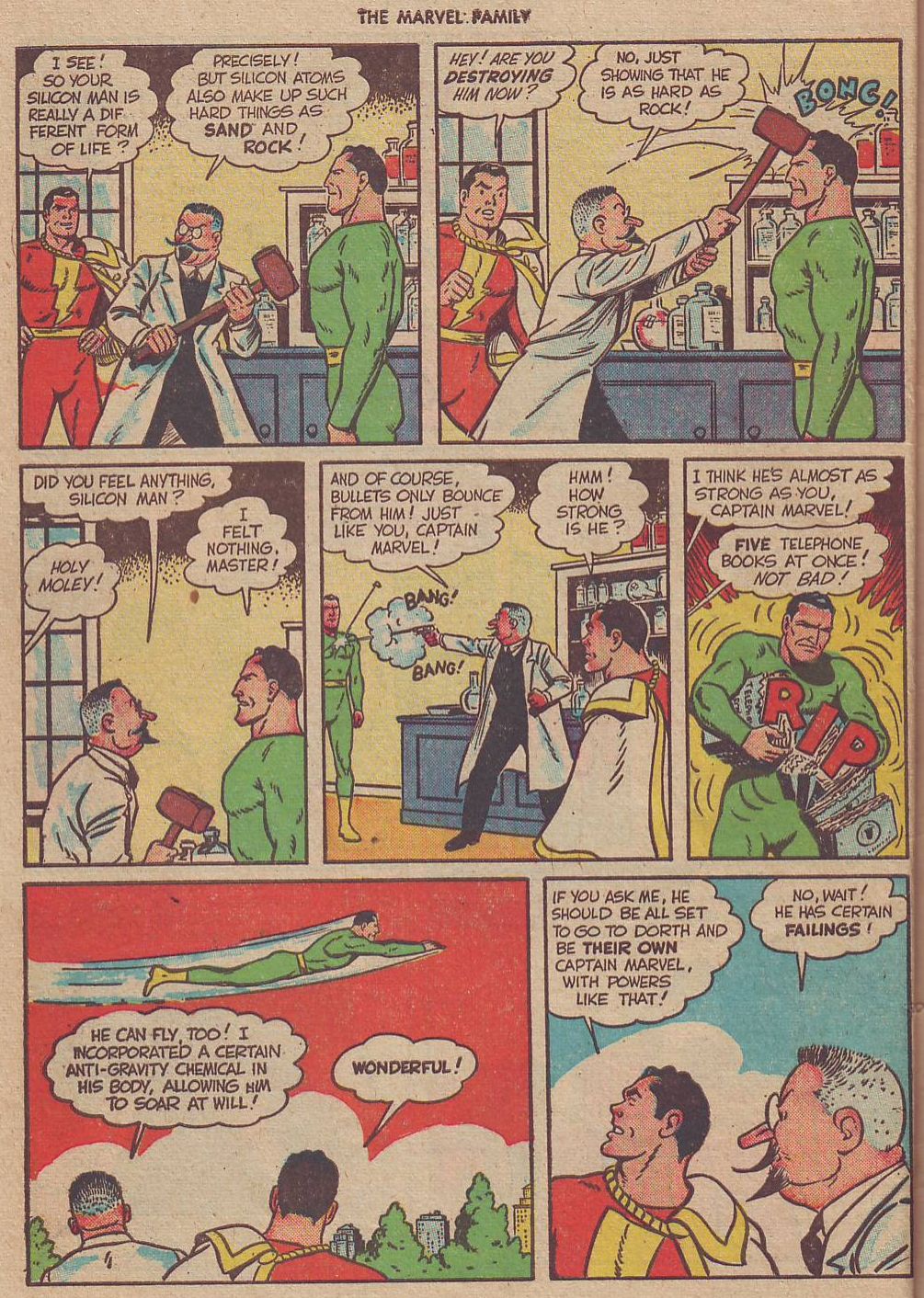 Read online The Marvel Family comic -  Issue #35 - 44