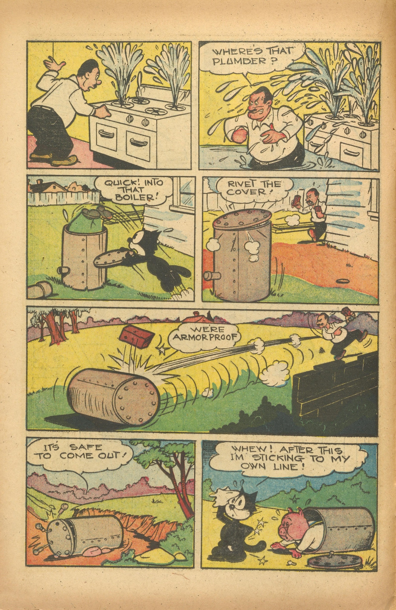 Read online Felix the Cat (1951) comic -  Issue #22 - 14
