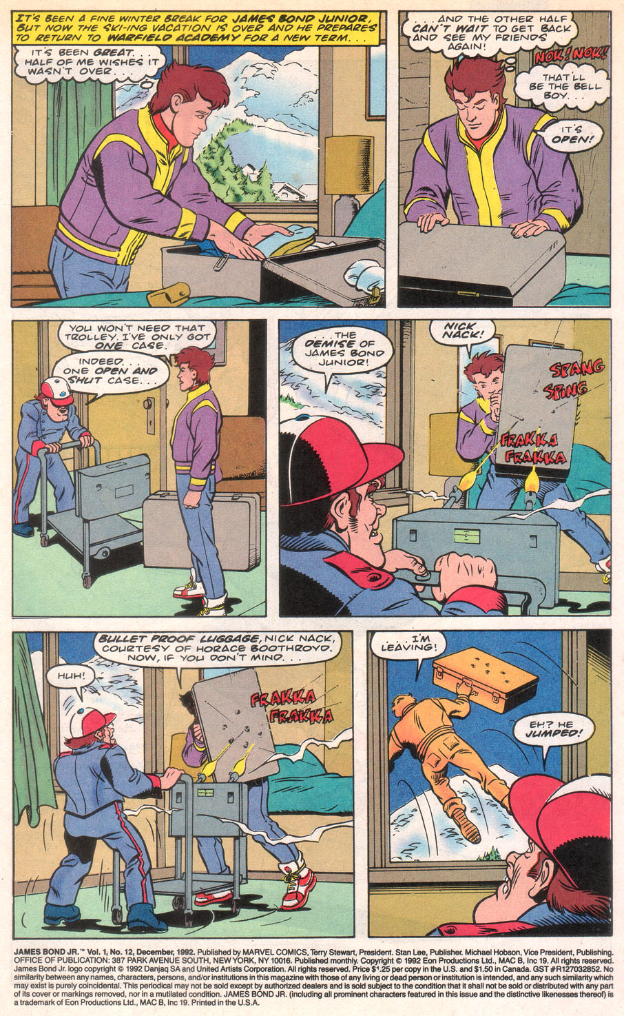 Read online James Bond Jr. comic -  Issue #12 - 3