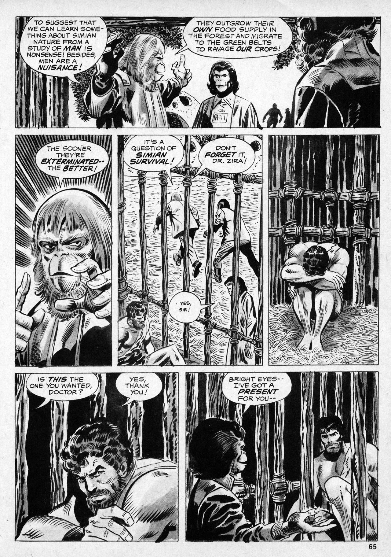 Read online Planet of the Apes comic -  Issue #2 - 59