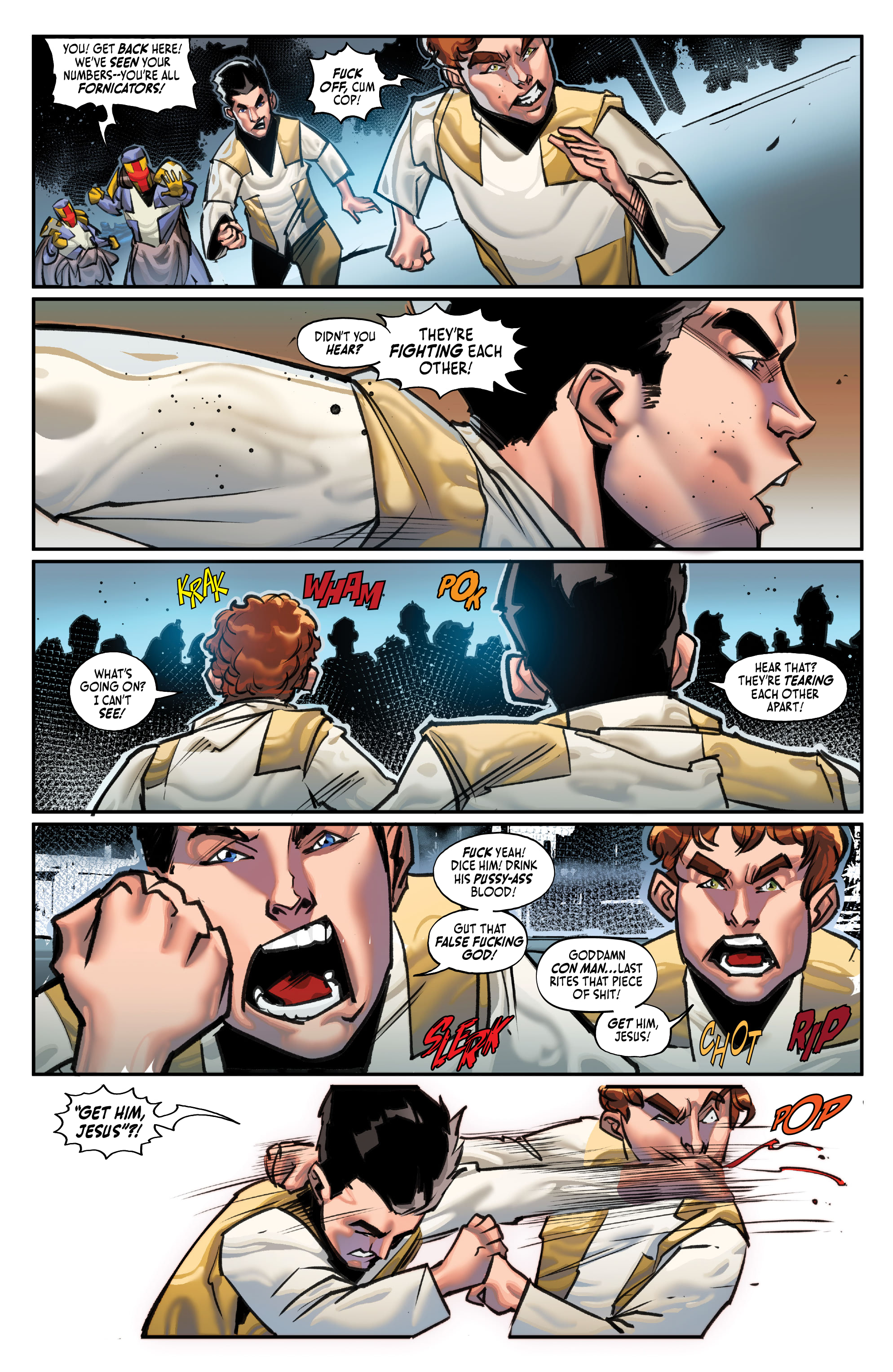 Read online Loaded Bible: Blood Of My Blood comic -  Issue #4 - 11