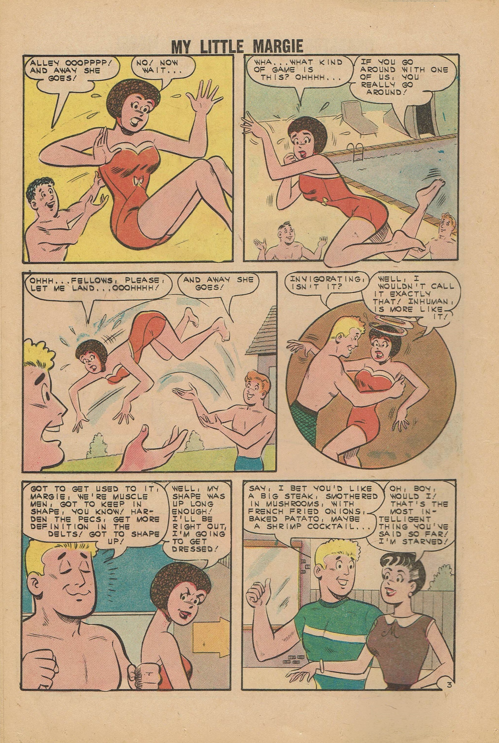 Read online My Little Margie (1954) comic -  Issue #48 - 12