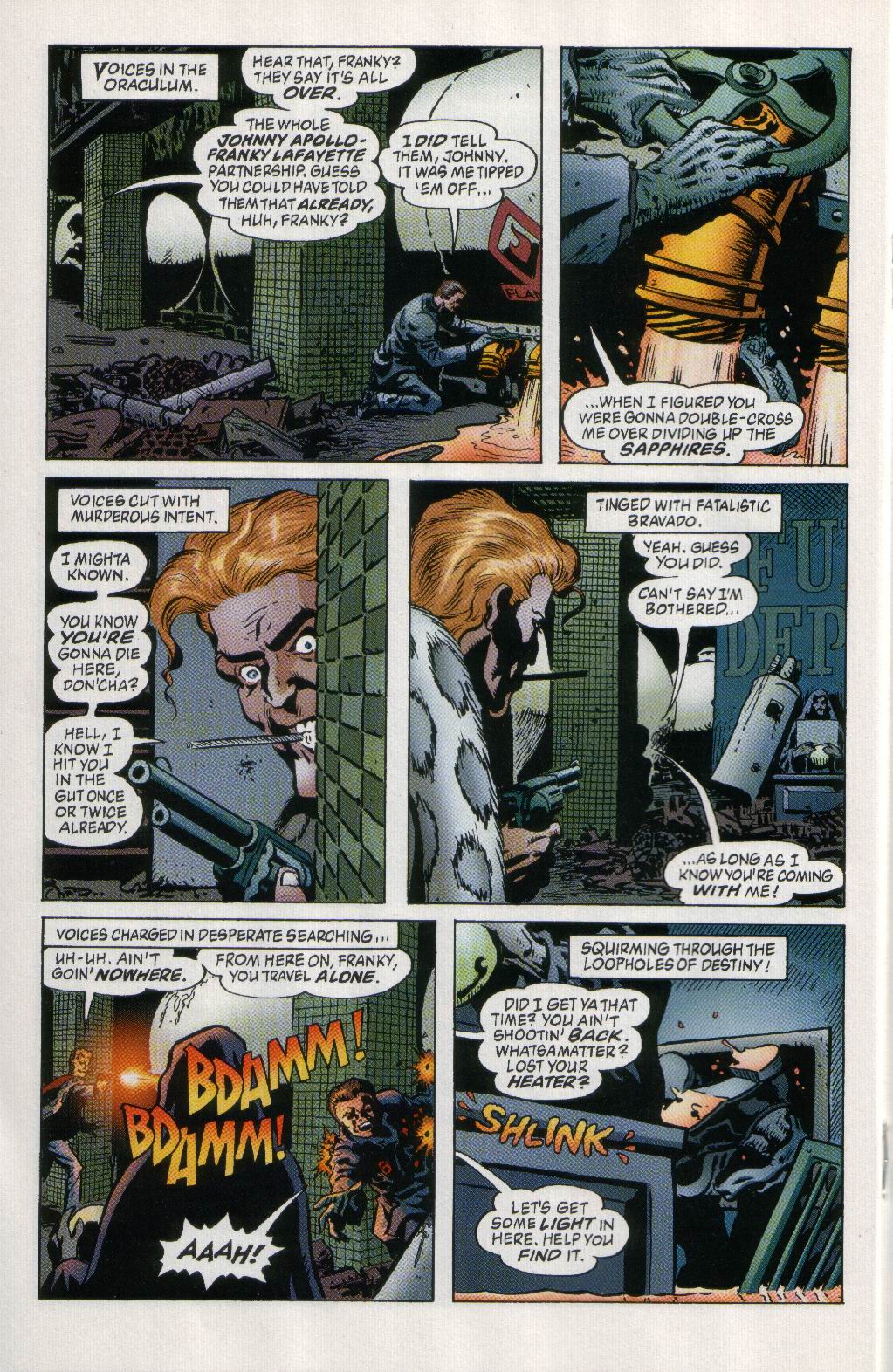 Read online Greyshirt: Indigo Sunset comic -  Issue #5 - 18