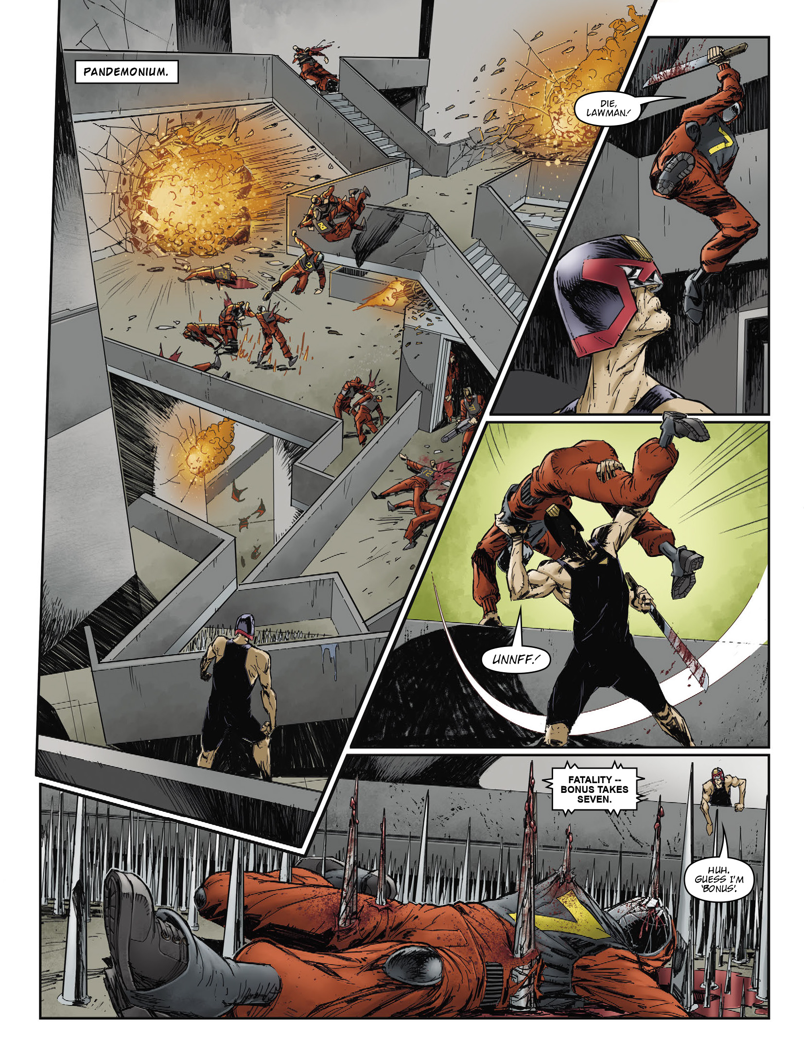 Read online Judge Dredd Megazine (Vol. 5) comic -  Issue #445 - 6