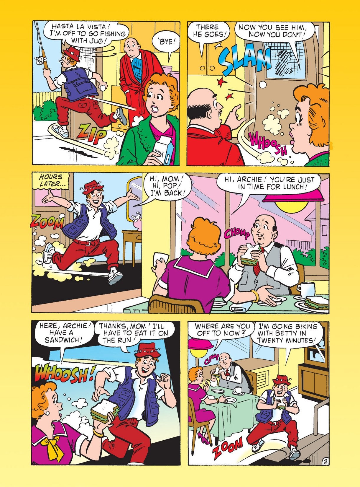 Read online Archie's Double Digest Magazine comic -  Issue #179 - 129