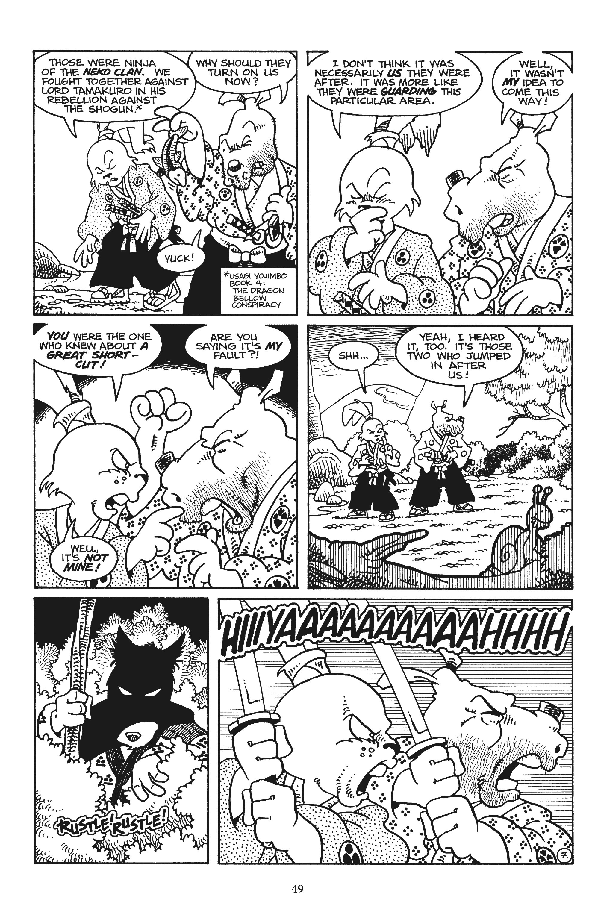 Read online Usagi Yojimbo/Teenage Mutant Ninja Turtles: The Complete Collection comic -  Issue # TPB (Part 1) - 45