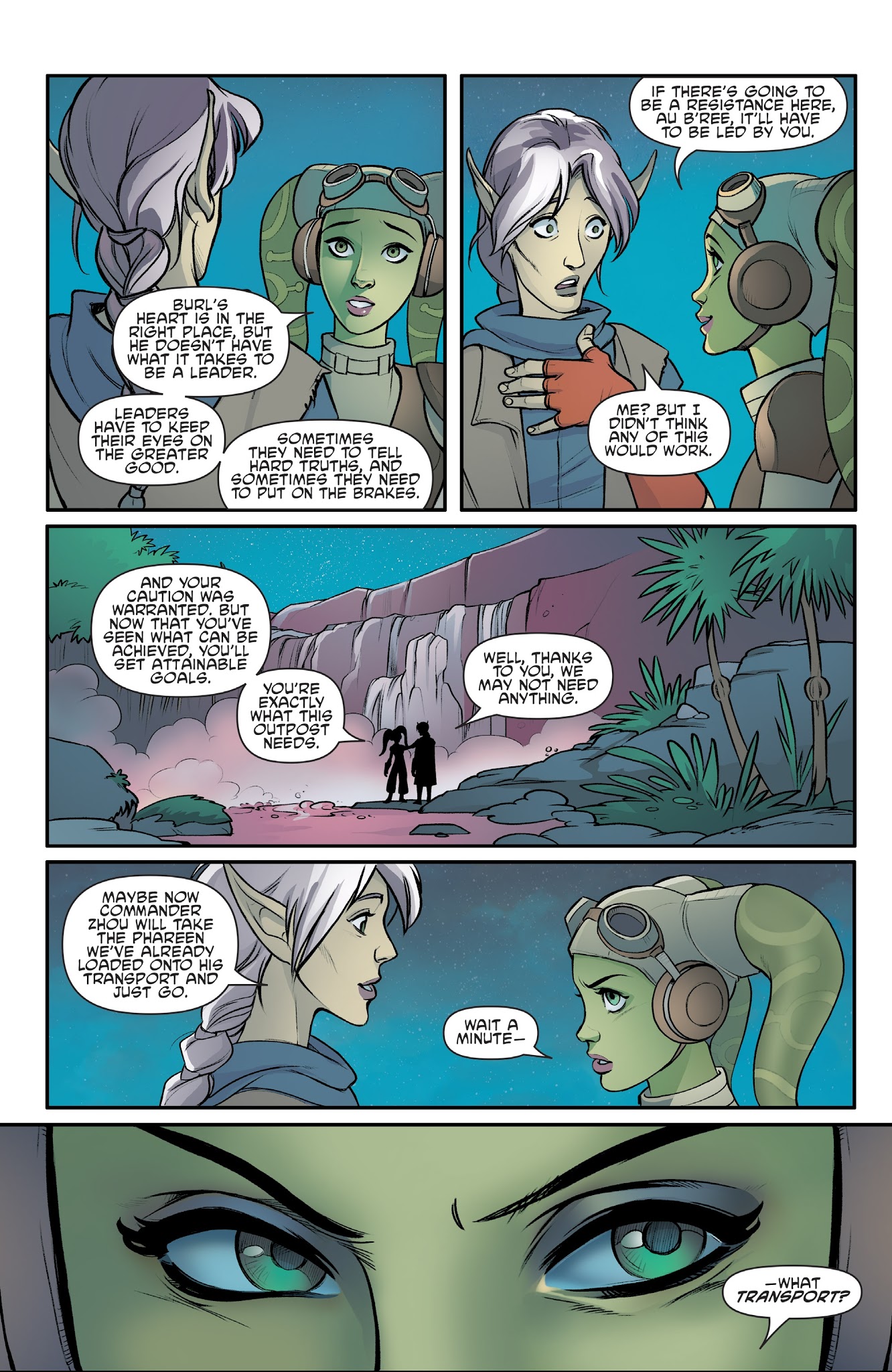 Read online Star Wars Forces of Destiny-Hera comic -  Issue # Full - 16