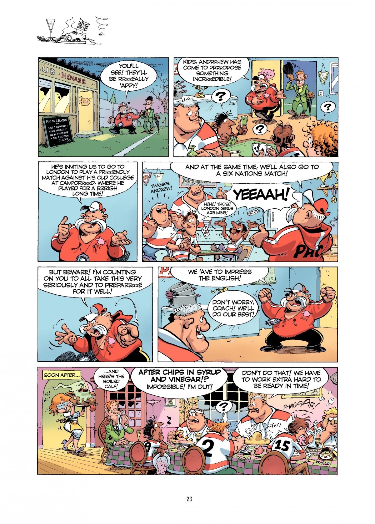 Read online The Rugger Boys comic -  Issue #1 - 23