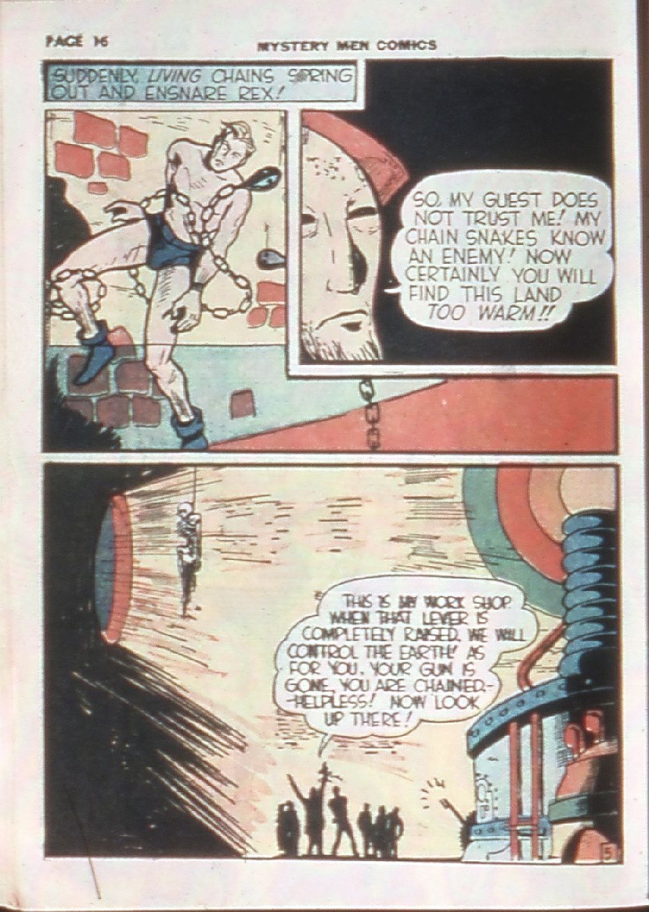 Read online Mystery Men Comics comic -  Issue #8 - 18