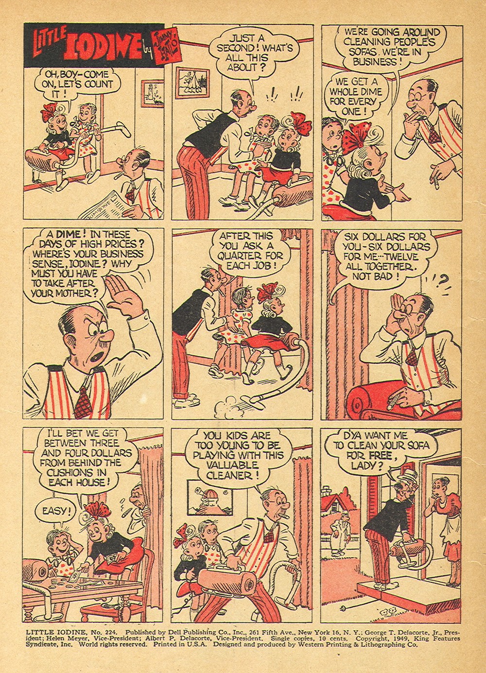 Read online Four Color Comics comic -  Issue #224 - 2