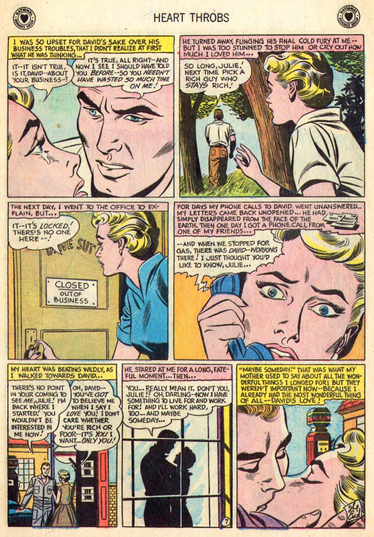Read online Heart Throbs comic -  Issue #49 - 9