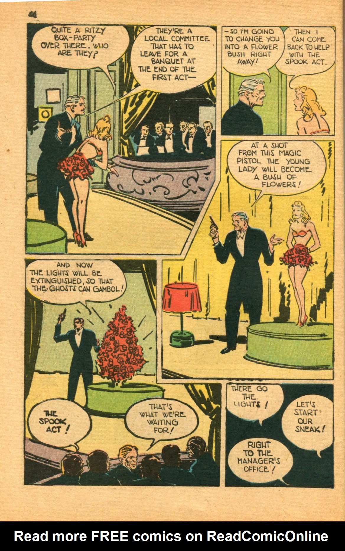 Read online Super-Magician Comics comic -  Issue #46 - 46