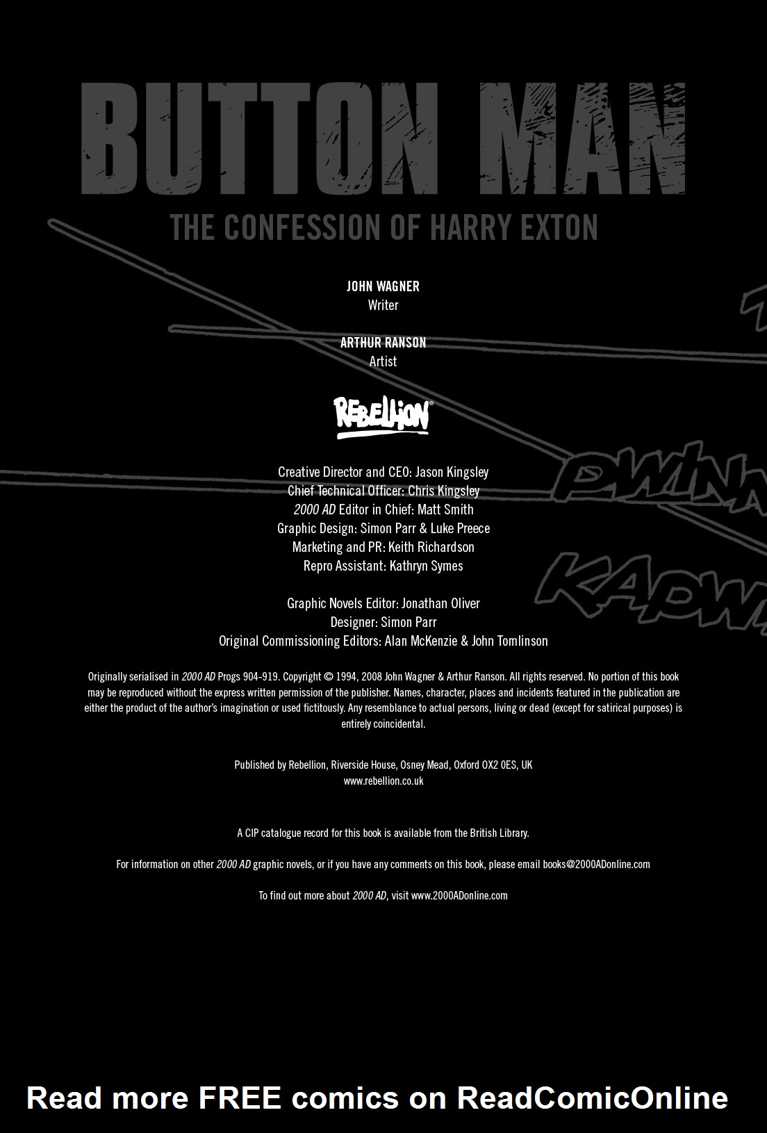Read online Button Man comic -  Issue # TPB 2 - 5