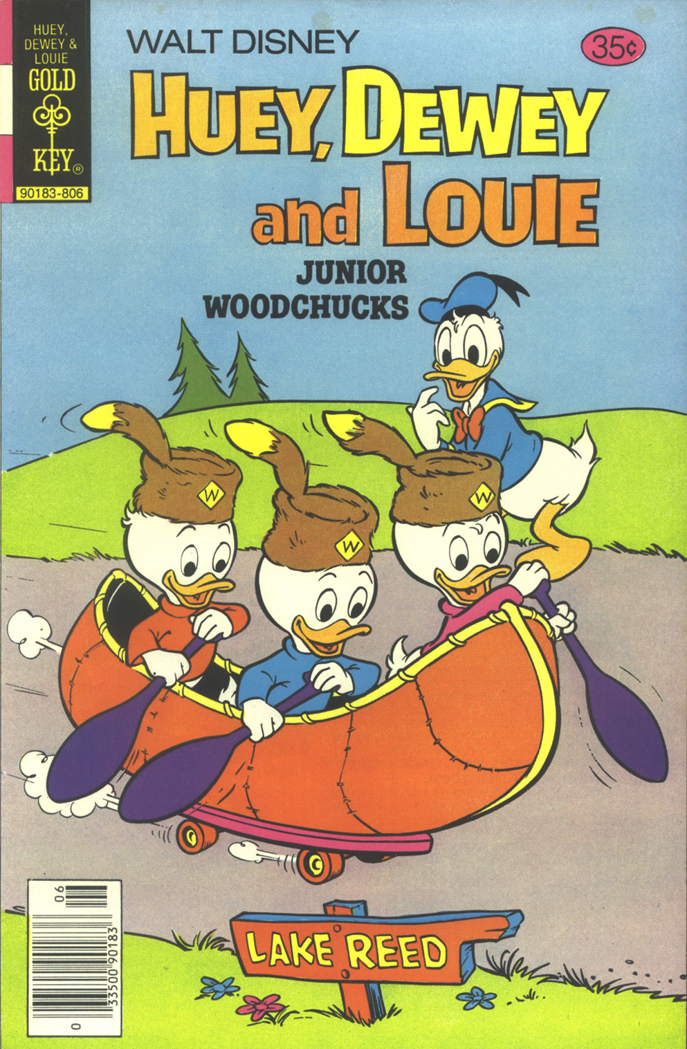 Read online Huey, Dewey, and Louie Junior Woodchucks comic -  Issue #50 - 1