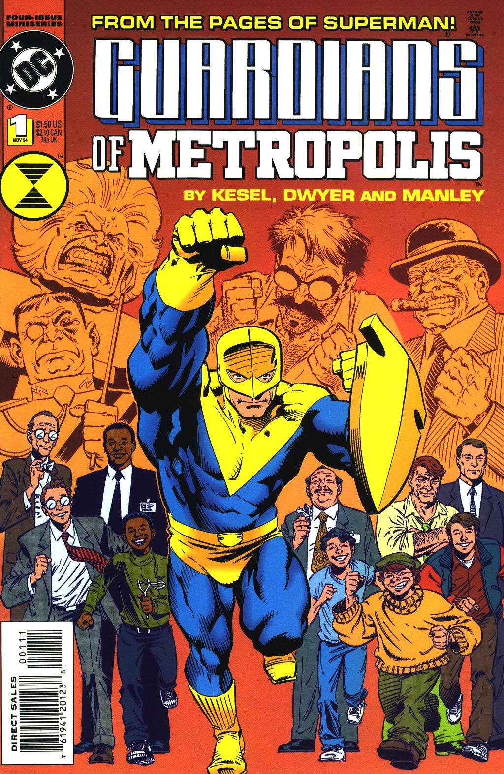 Read online Guardians of Metropolis comic -  Issue #1 - 1