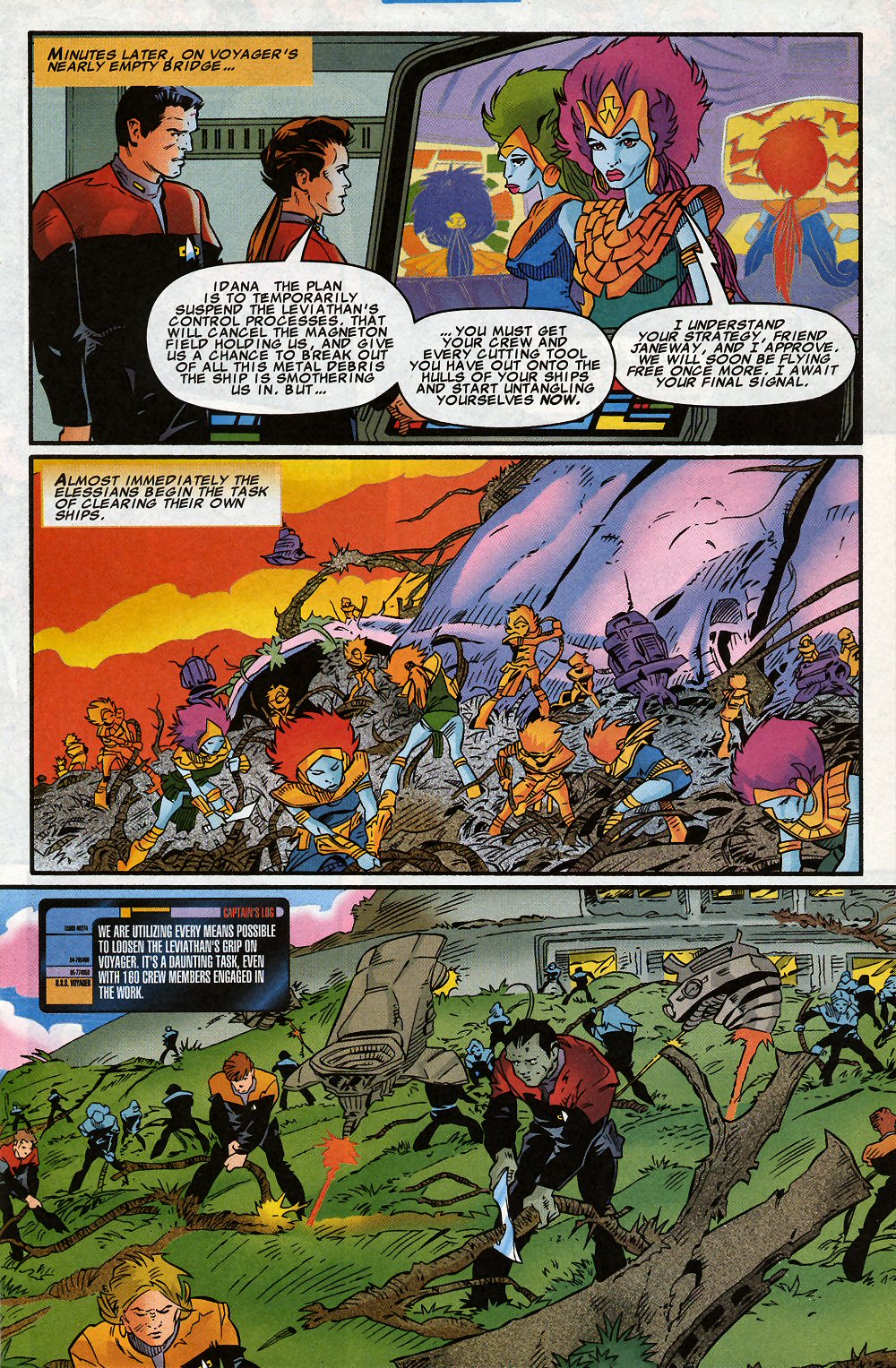 Read online Star Trek: Voyager comic -  Issue #12 - 9