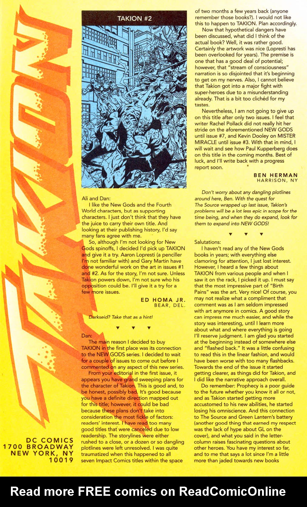 Read online Takion comic -  Issue #6 - 23