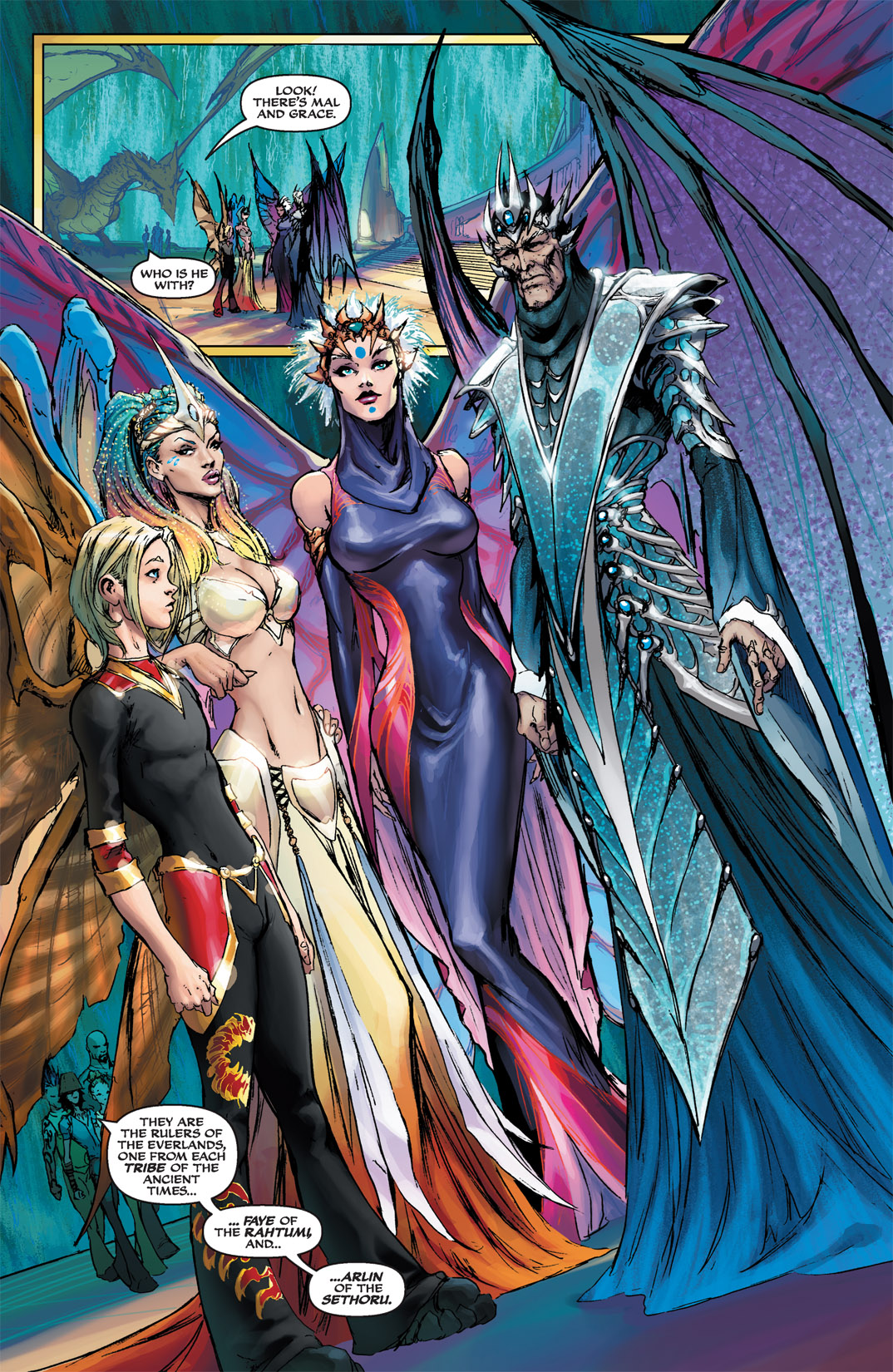 Read online Michael Turner's Soulfire (2003) comic -  Issue #8 - 15