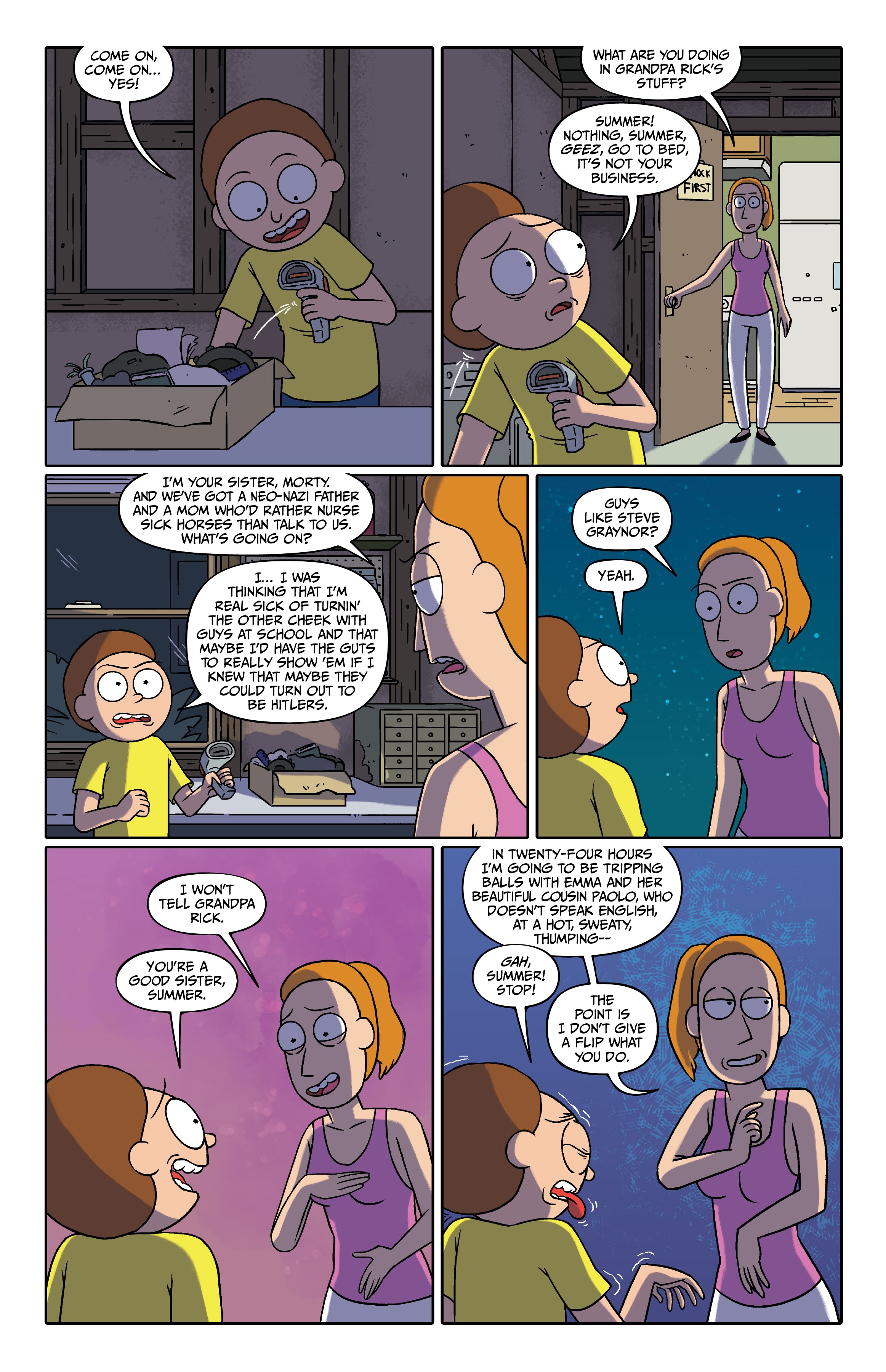 Read online Rick and Morty comic -  Issue # (2015) _Deluxe Edition 4 (Part 1) - 50