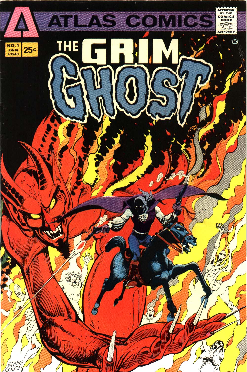 Read online The Grim Ghost (1975) comic -  Issue #1 - 1