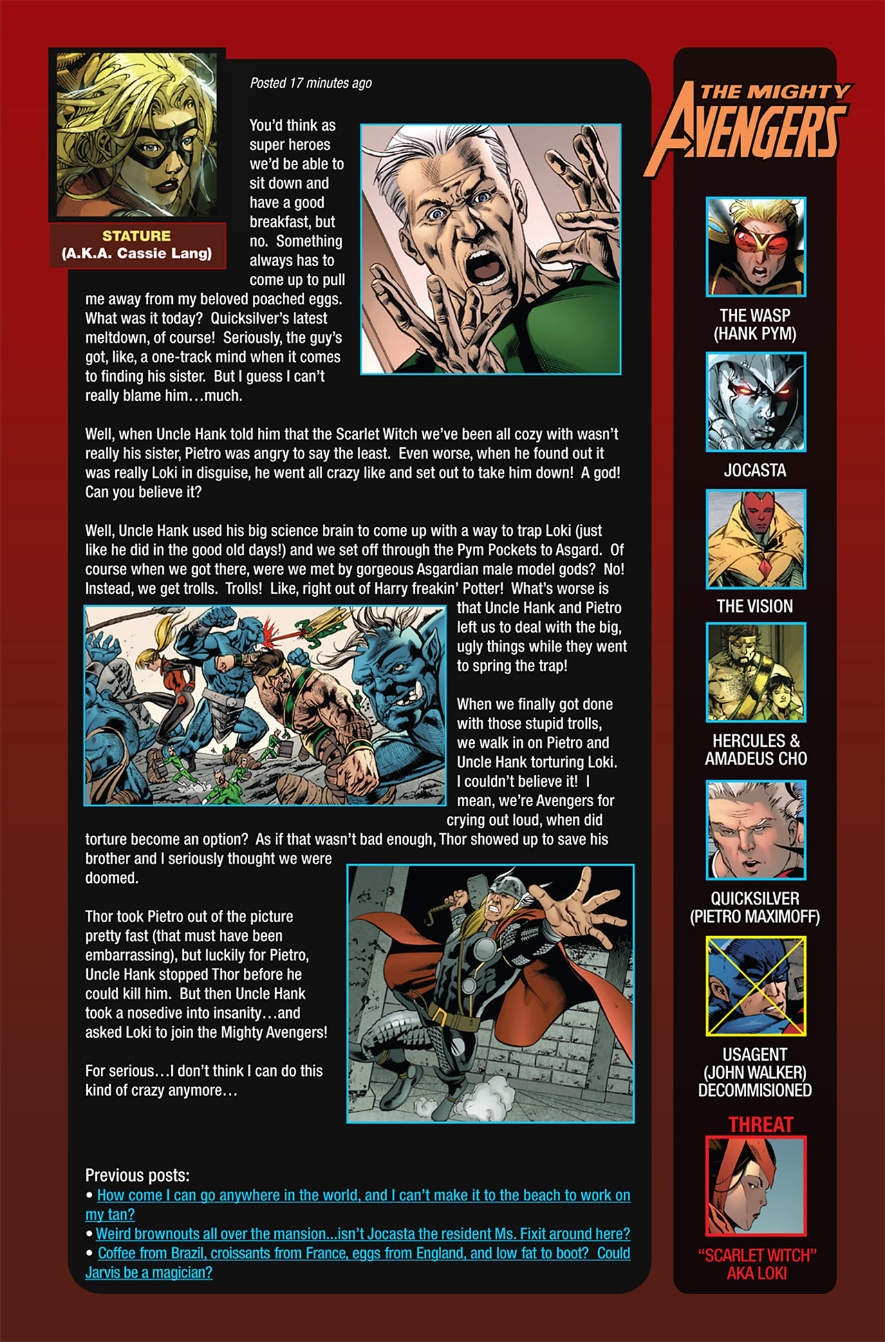 Read online The Mighty Avengers comic -  Issue #35 - 2