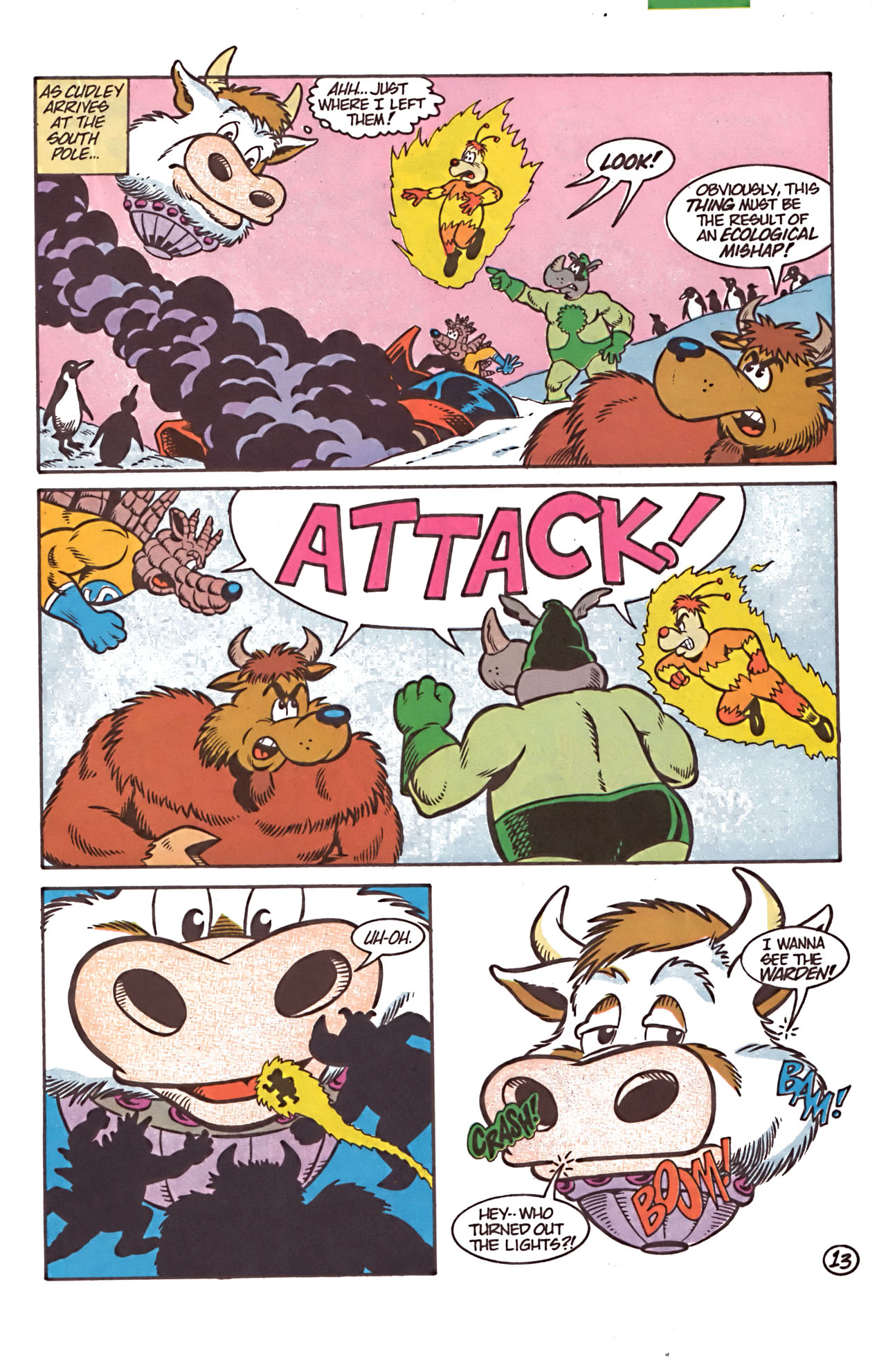 Read online Teenage Mutant Ninja Turtles Meet The Conservation Corps comic -  Issue # Full - 15