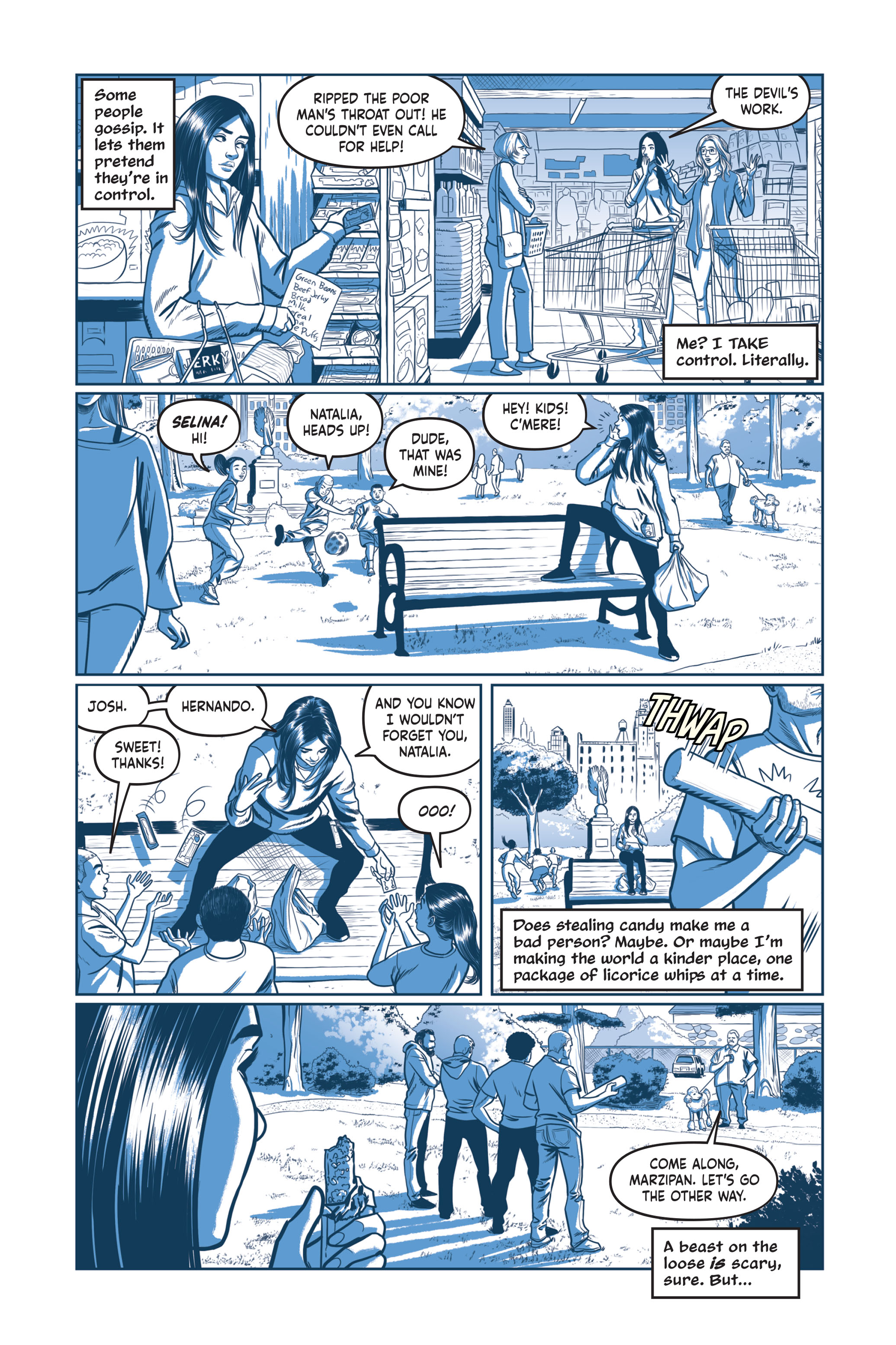 Read online Under the Moon: A Catwoman Tale comic -  Issue # TPB (Part 1) - 40