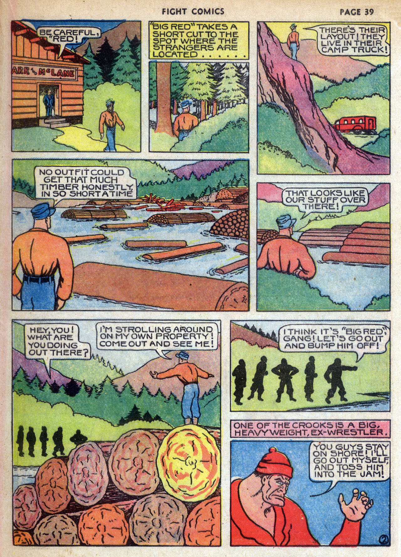 Read online Fight Comics comic -  Issue #4 - 41