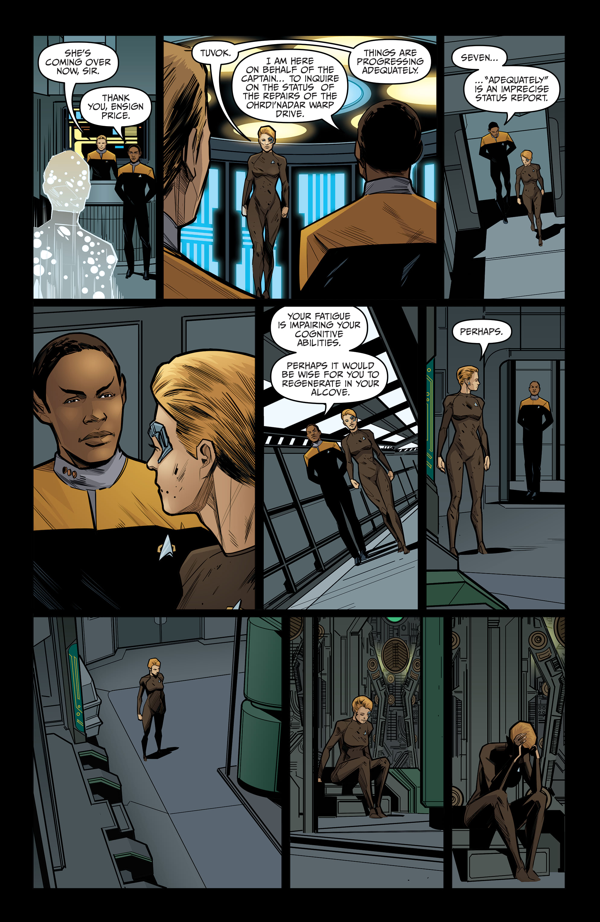 Read online Star Trek: Voyager—Seven’s Reckoning comic -  Issue #2 - 5