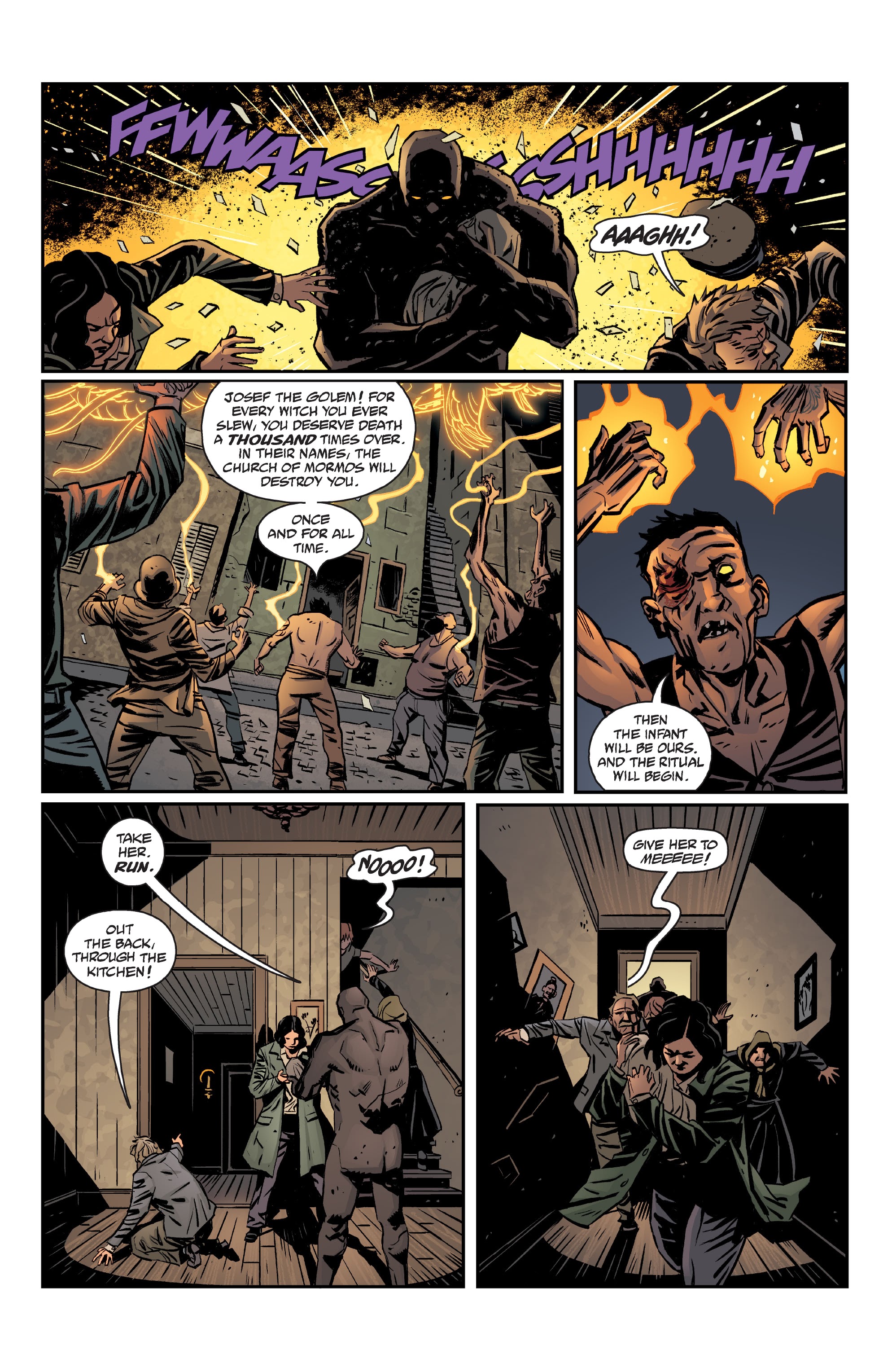 Read online The Golem Walks Among Us! comic -  Issue #1 - 12