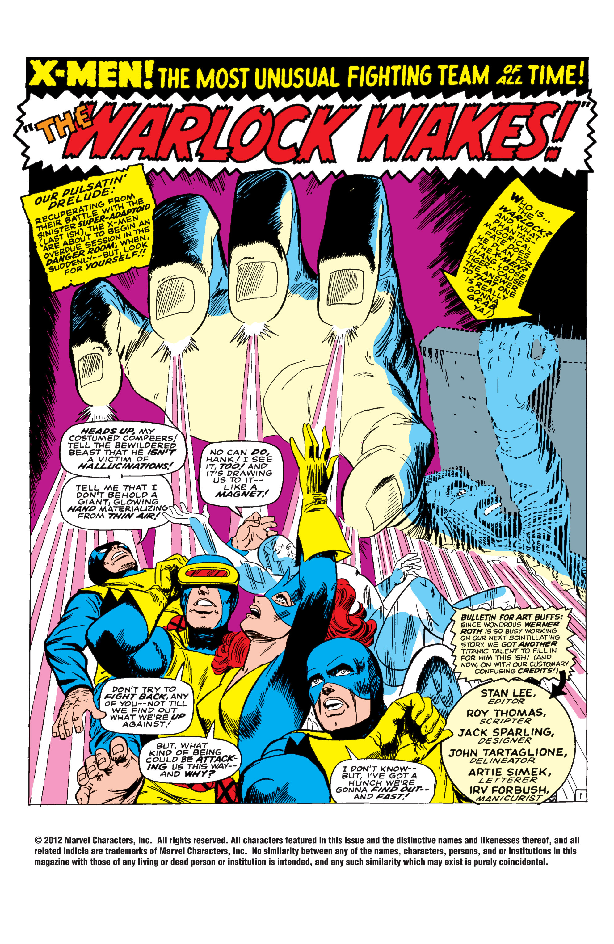 Read online Uncanny X-Men (1963) comic -  Issue #30 - 2