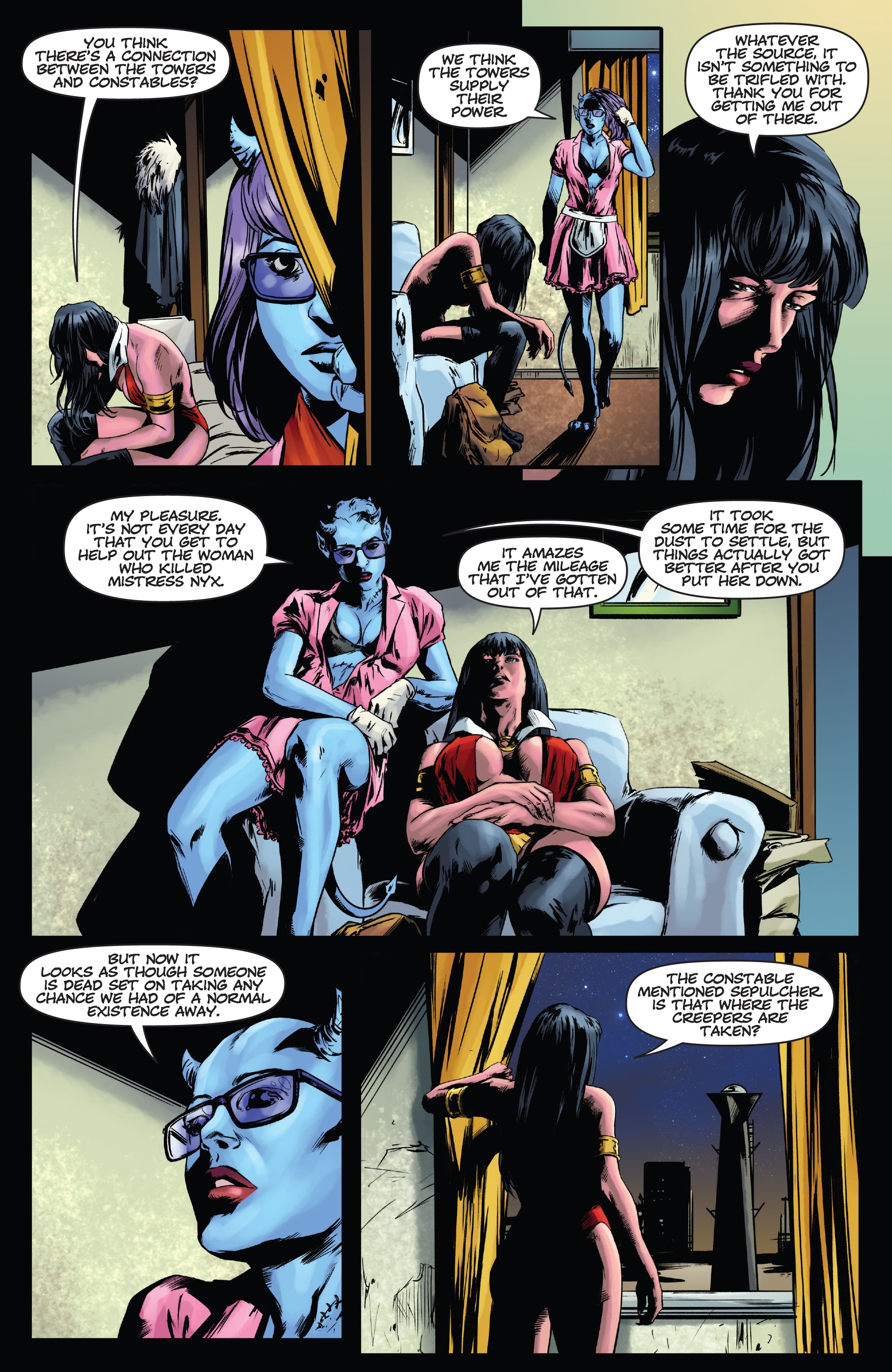 Read online Vengeance of Vampirella (2019) comic -  Issue #24 - 14