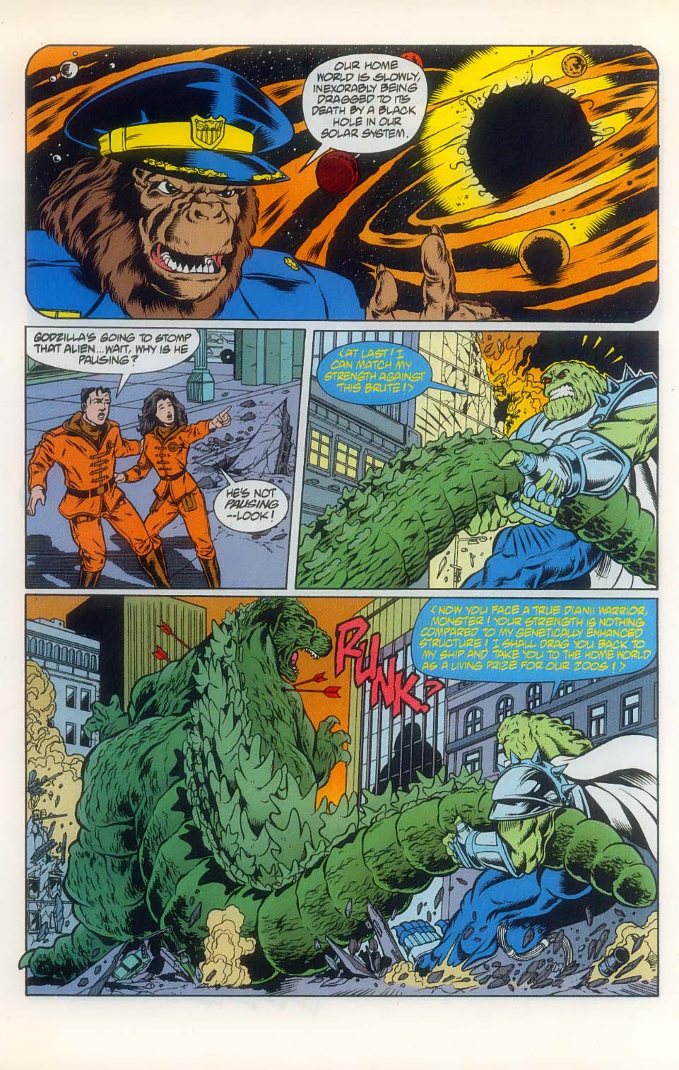 Read online Godzilla (1995) comic -  Issue #8 - 5